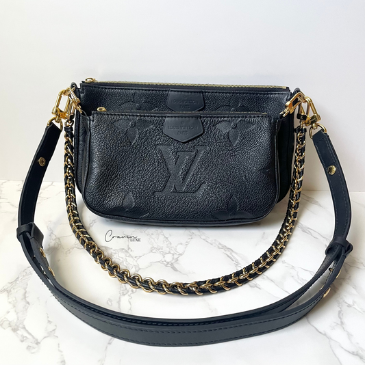 Louis Vuitton Multi Pochette Accessoires Black