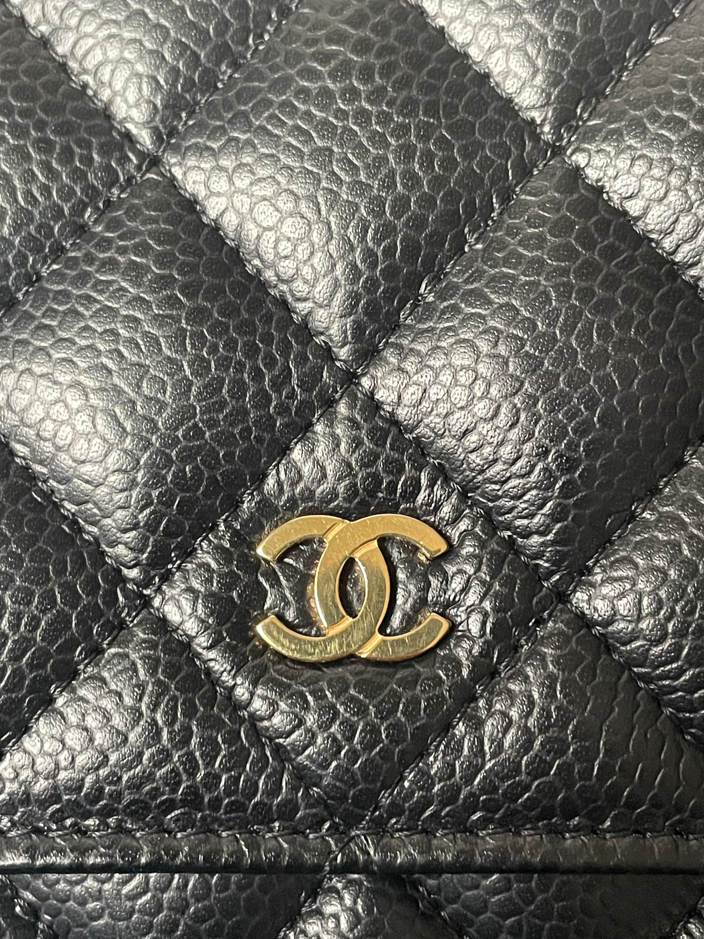 Chanel Wallet on Chain in Caviar Leather