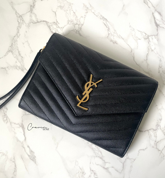 Saint Laurent Wristlet Clutch