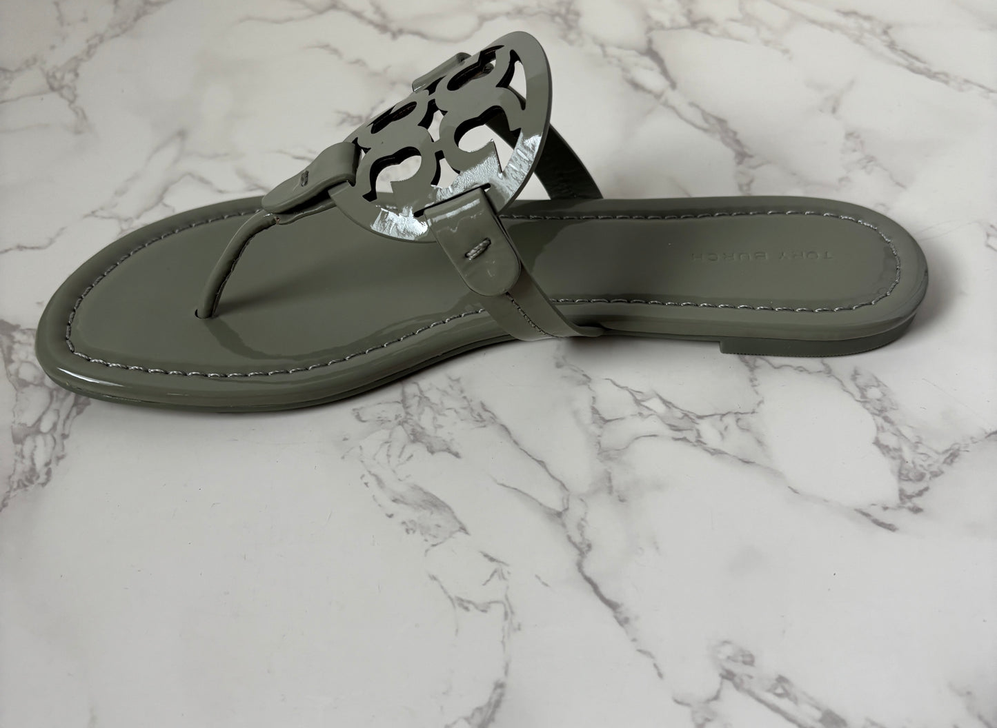 Tory Burch Miller Patent Leather Sandals