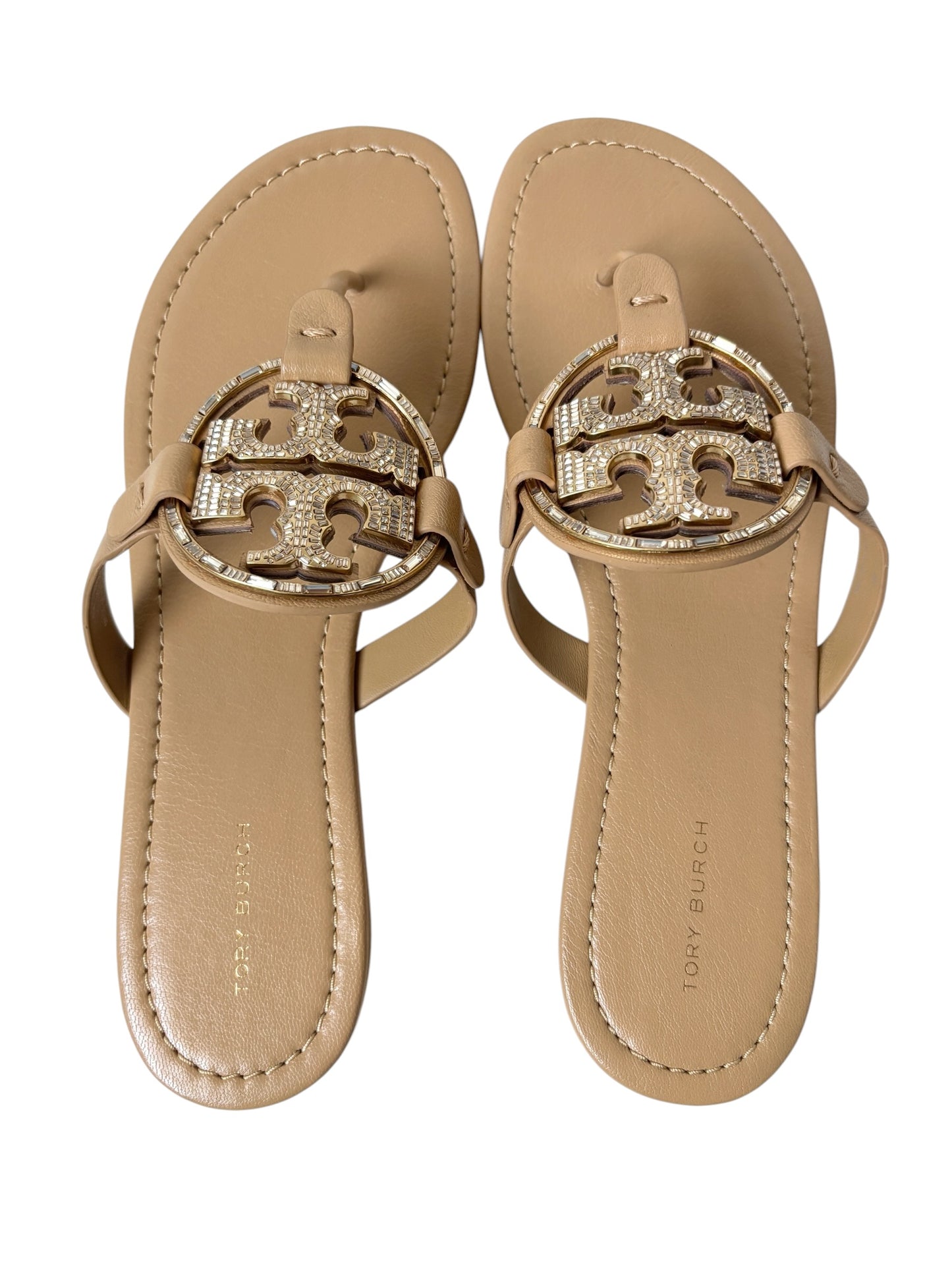 Tory Burch Miller Deco Pave Crystal Sandals