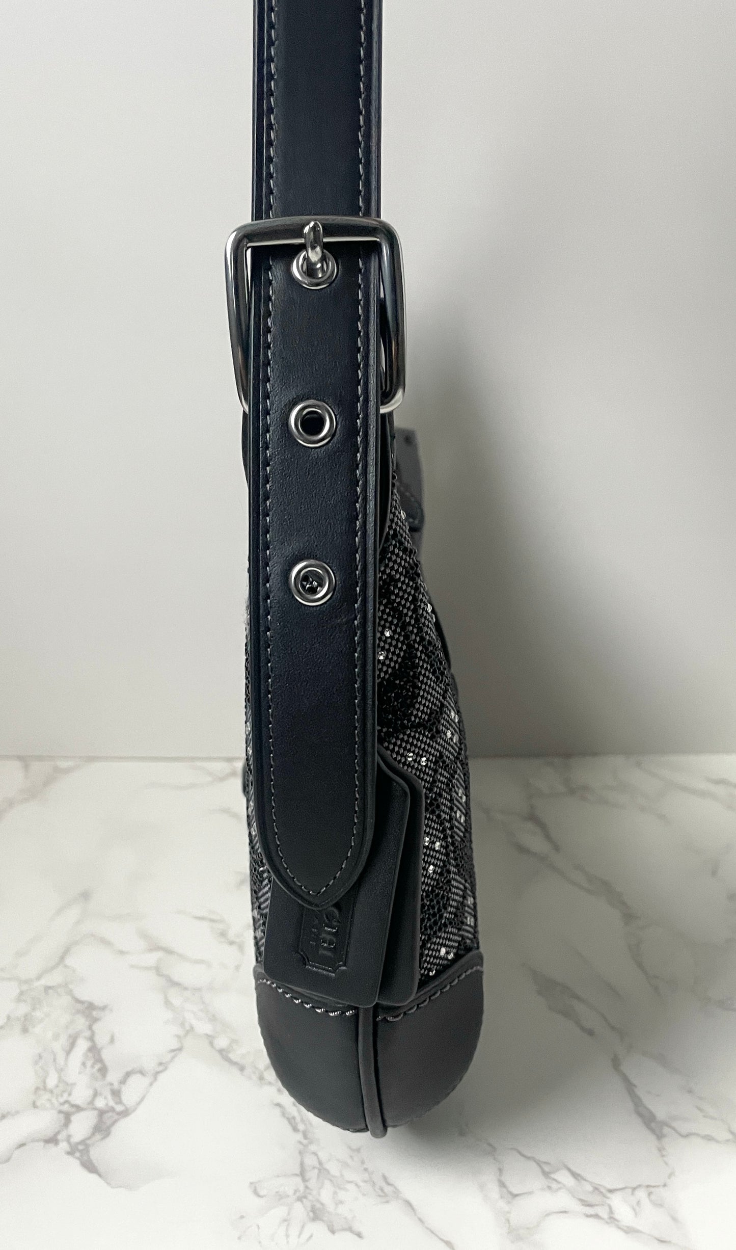 Coach Hamptons Hobo in Crystal Jacquard