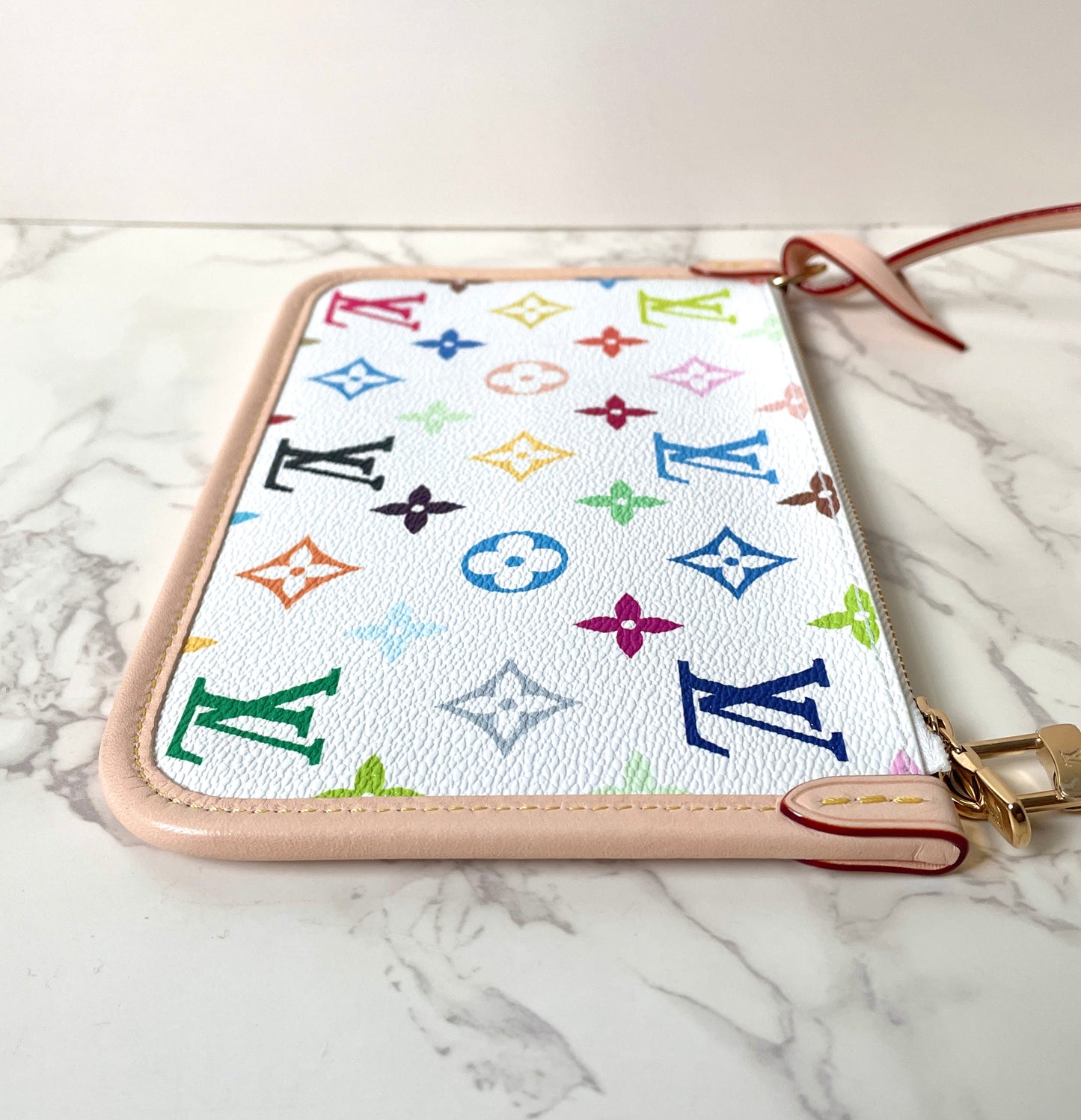 Louis Vuitton x Takashi Murakami Pochette Wristlet