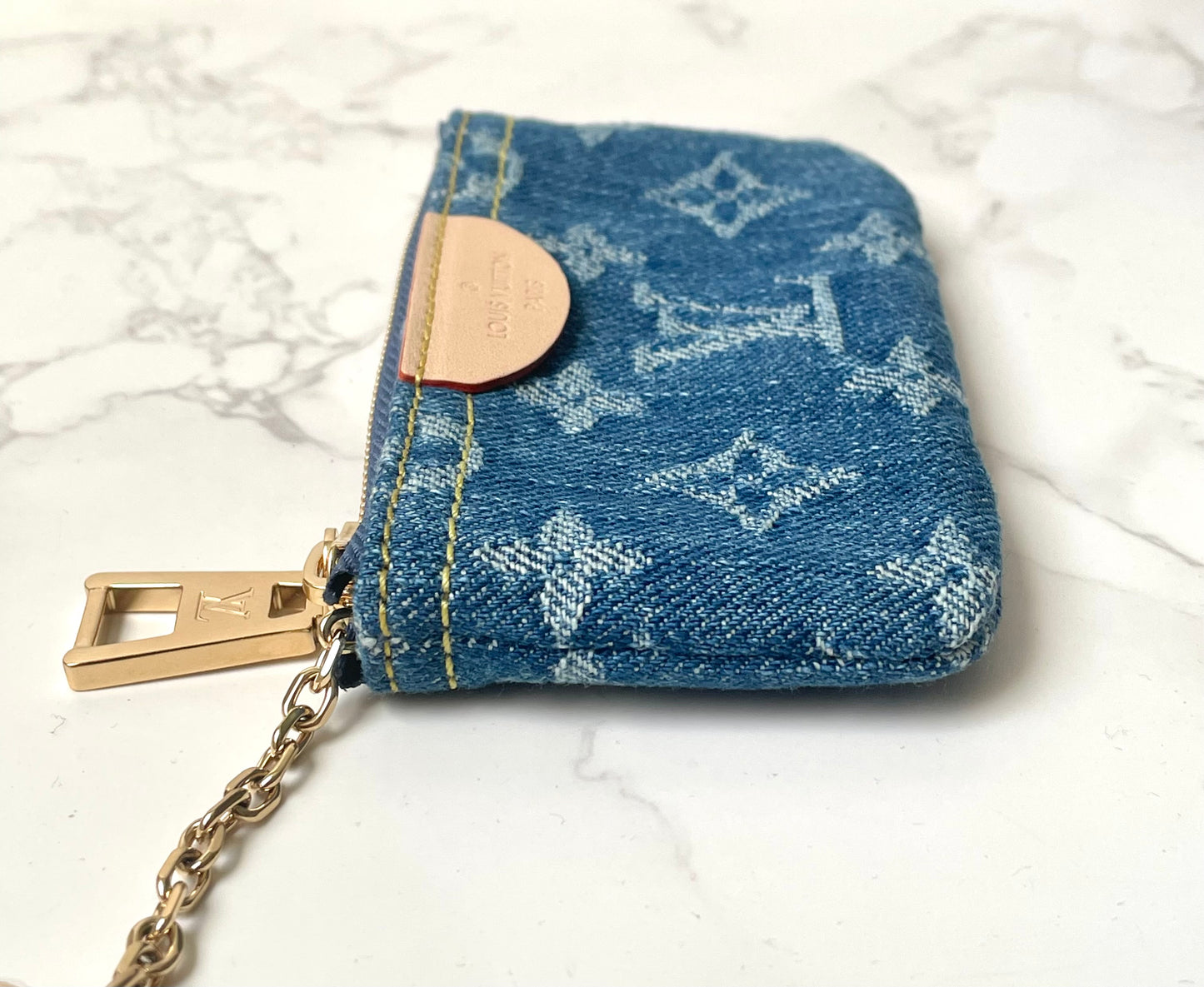 Louis Vuitton Denim Key Pouch