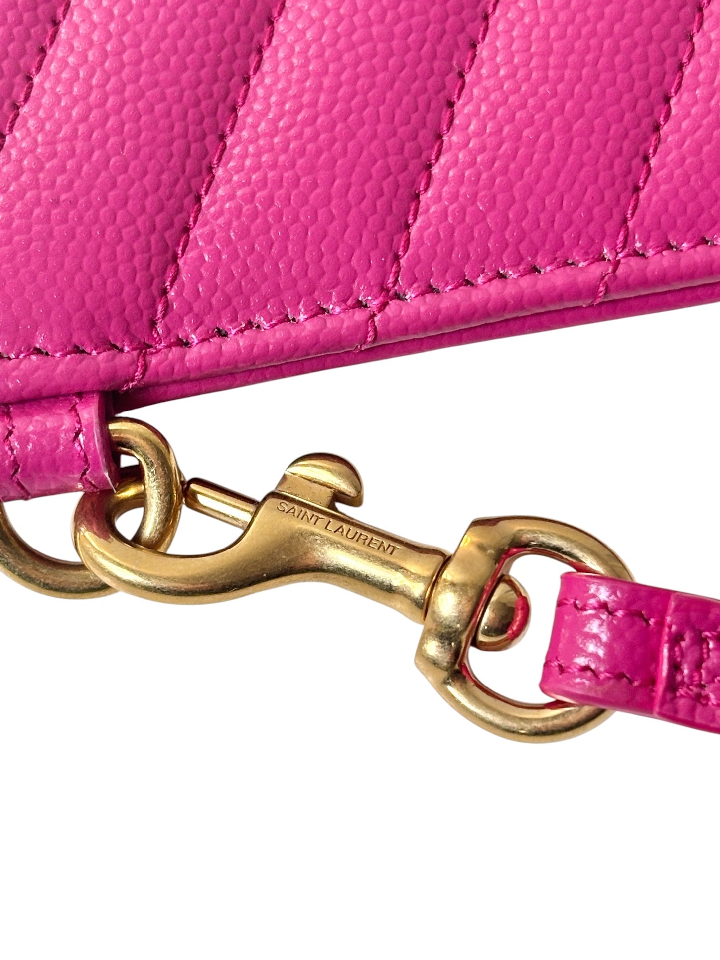 Saint Laurent Large Cassandre Wristlet