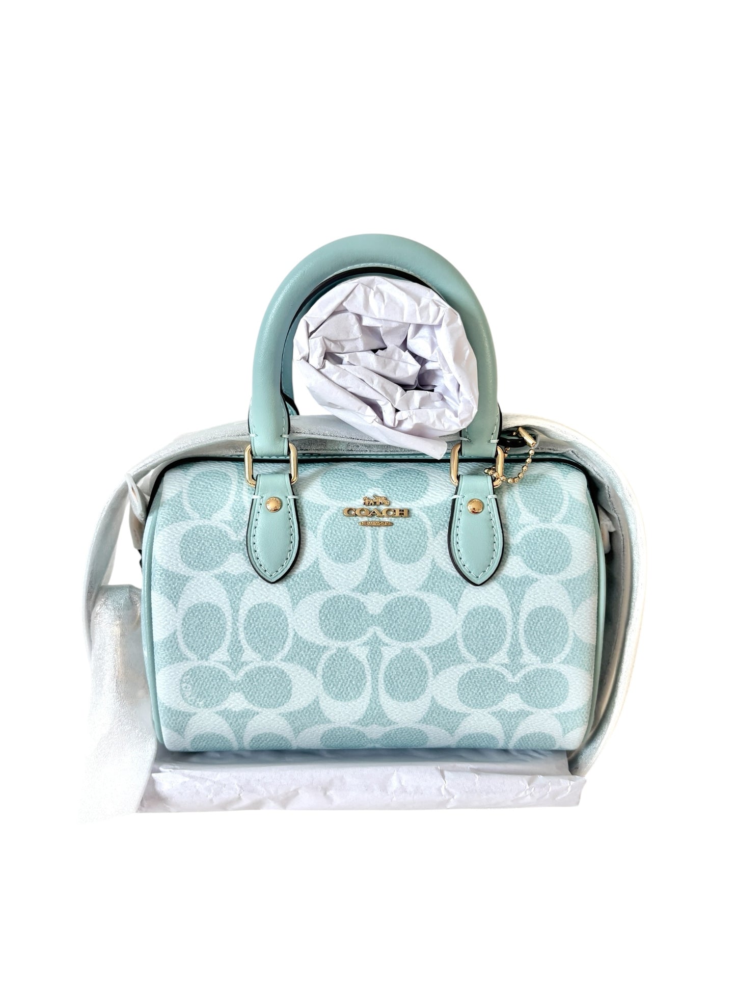 Coach Mini Rowan Satchel in Signature Canvas