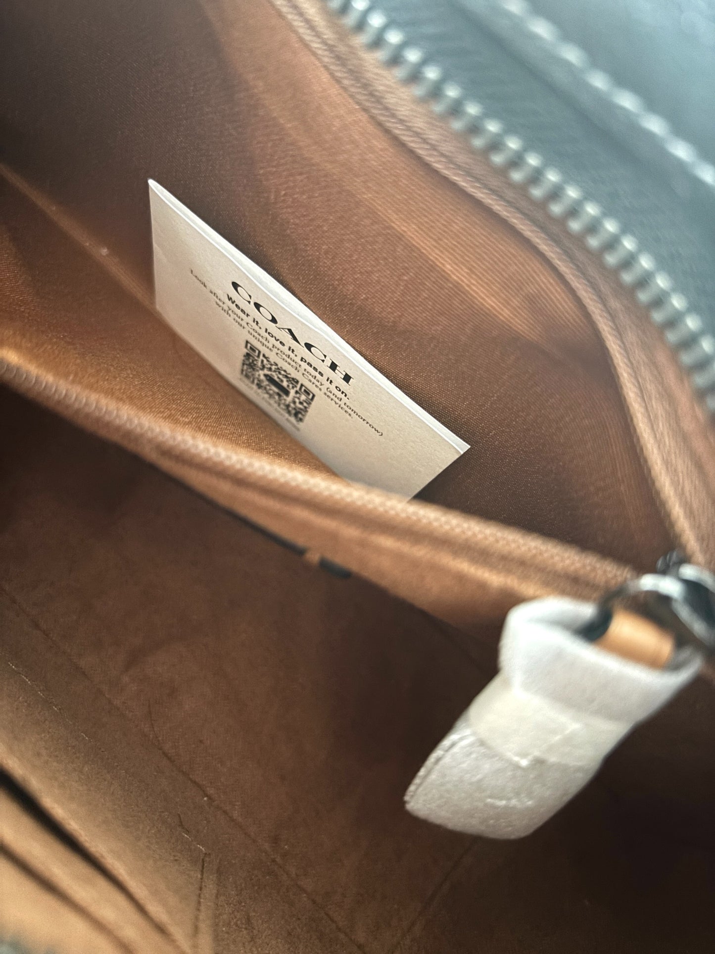 Coach Eliza Leather Shoulder Bag