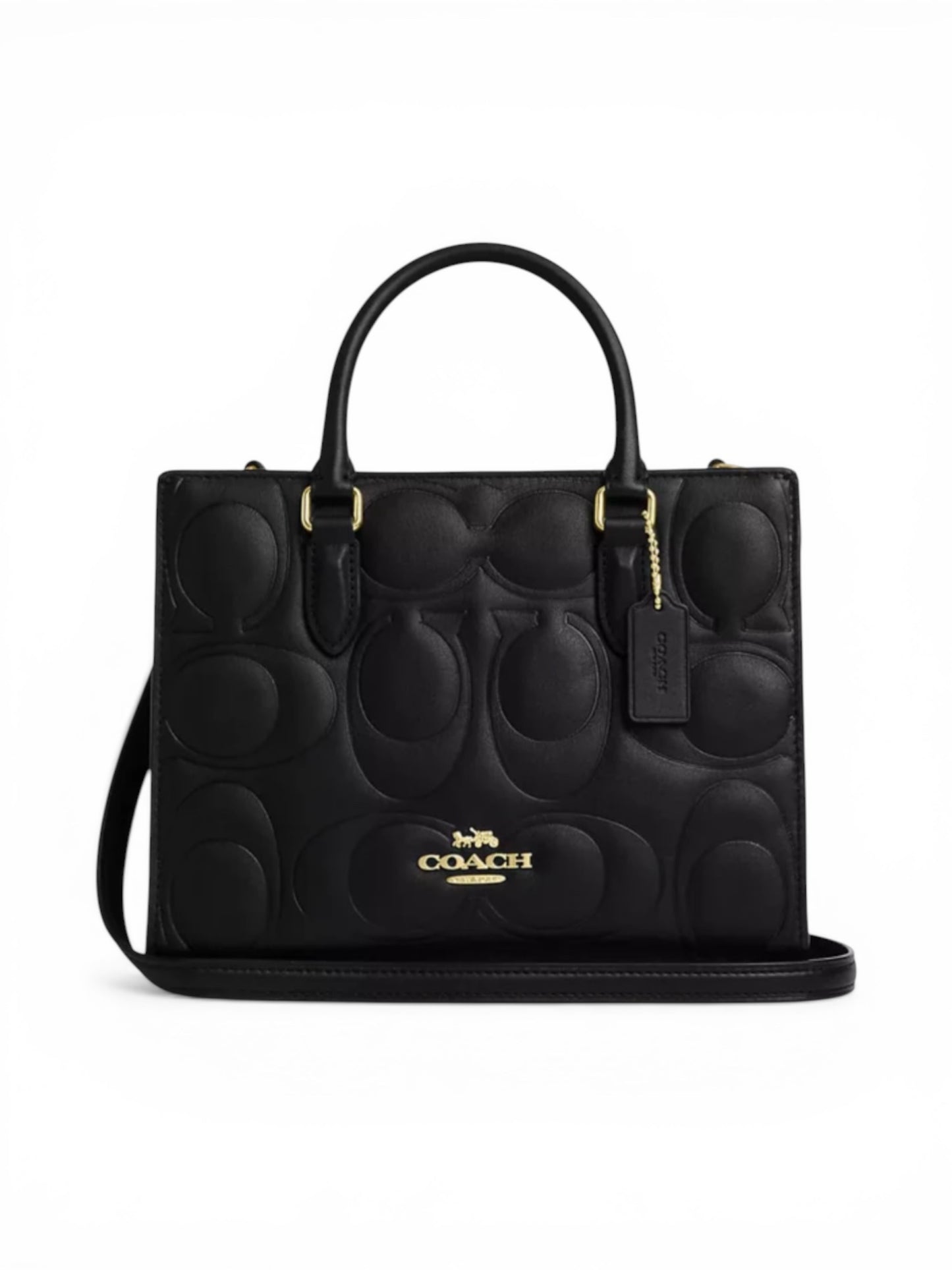 Coach Maggie Tote Small Signature Leather