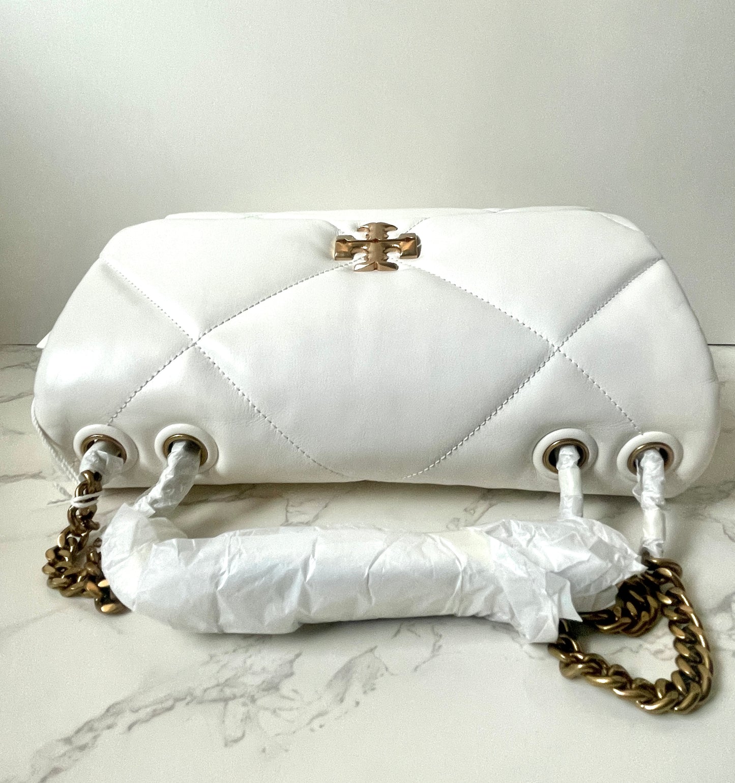 Tory Burch Kira Diamond Large Convertible Shoulder Bag