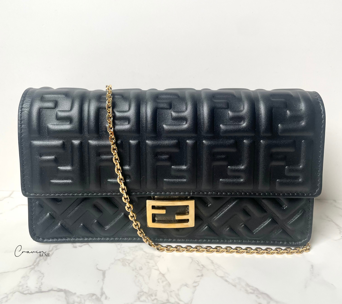 Fendi Baguette WOC Shoulder Bag