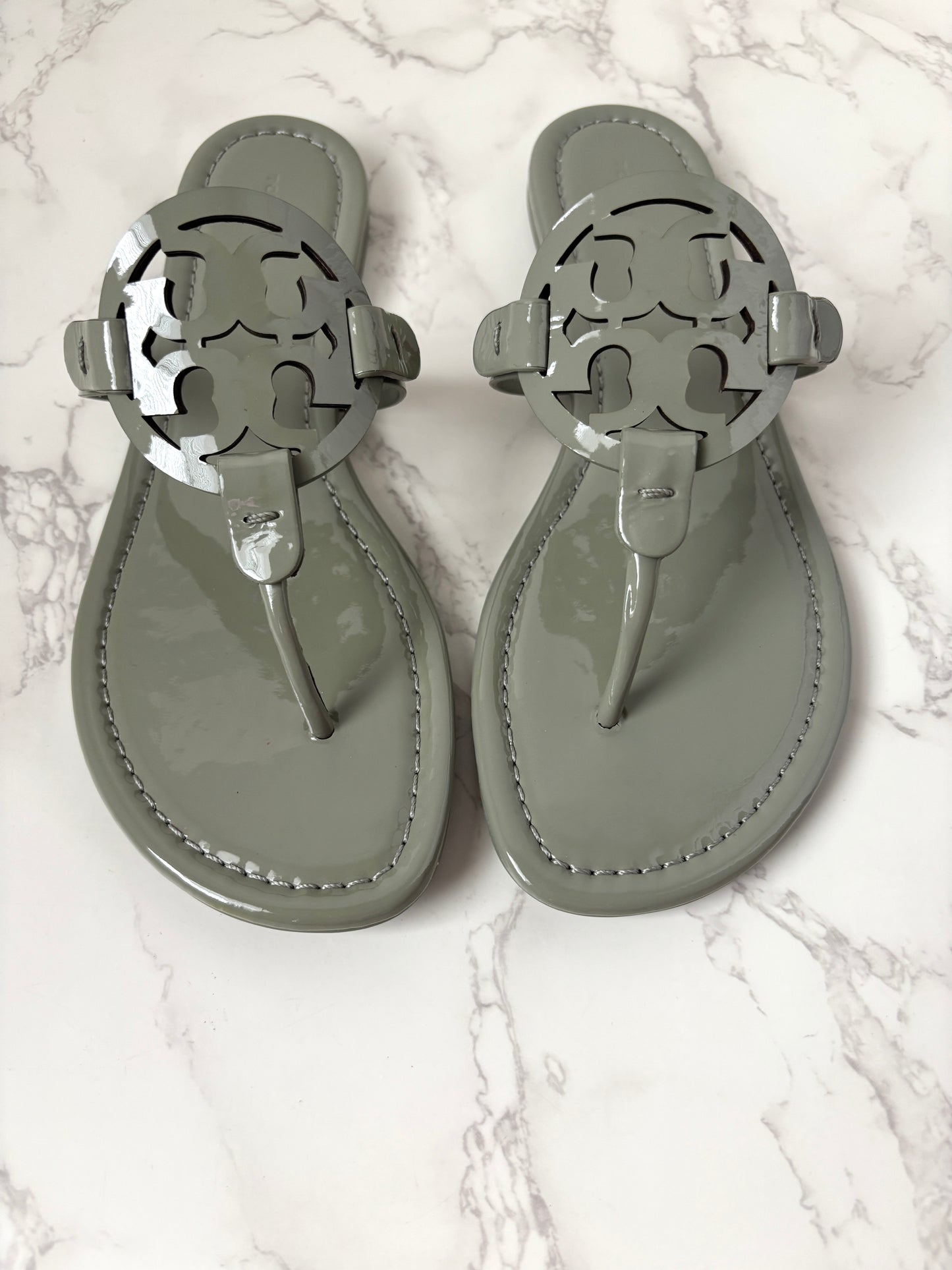 Tory Burch Miller Patent Leather Sandals