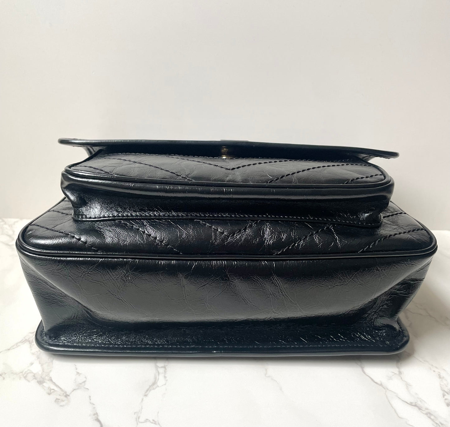 Saint Laurent Niki Medium Vintage Leather Shoulder Bag