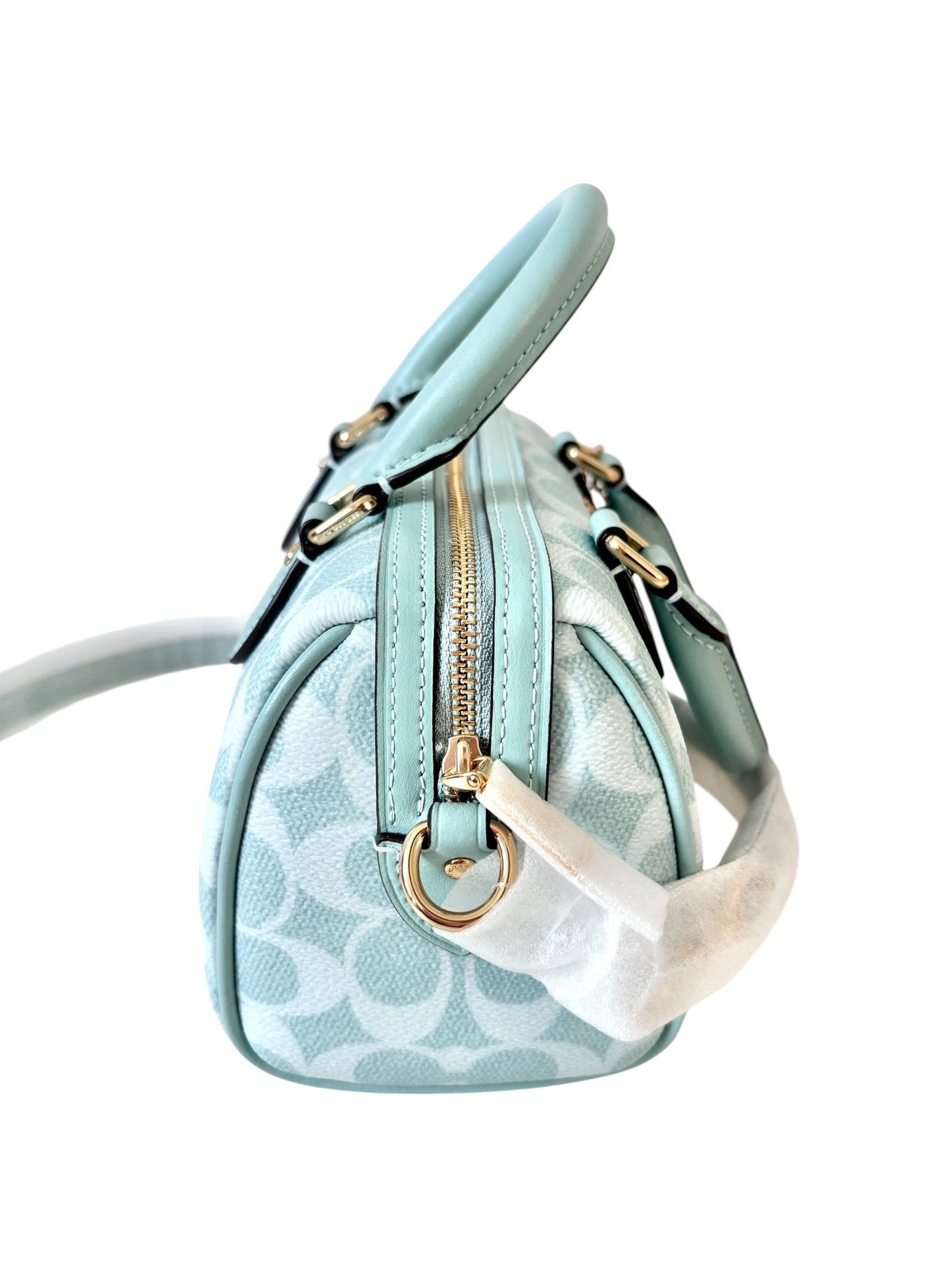 Coach Mini Rowan Satchel in Signature Canvas
