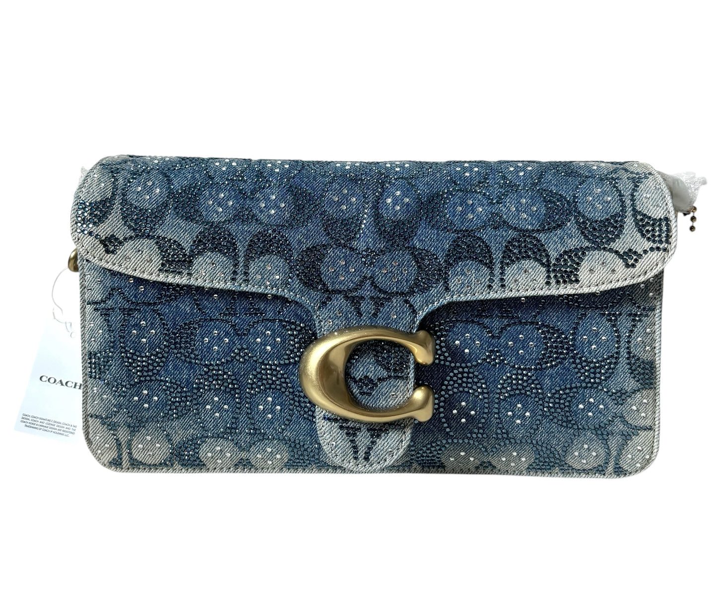 Coach Tabby 26 in Denim Crystal Jacquard