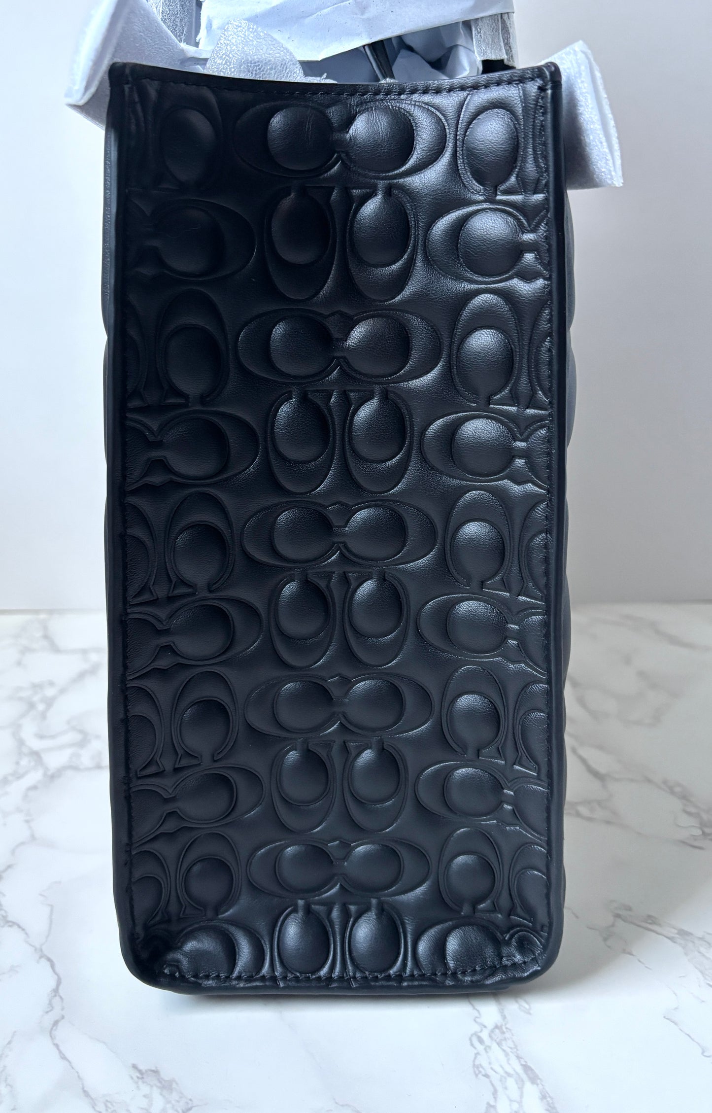 Coach Maggie Tote Signature Leather