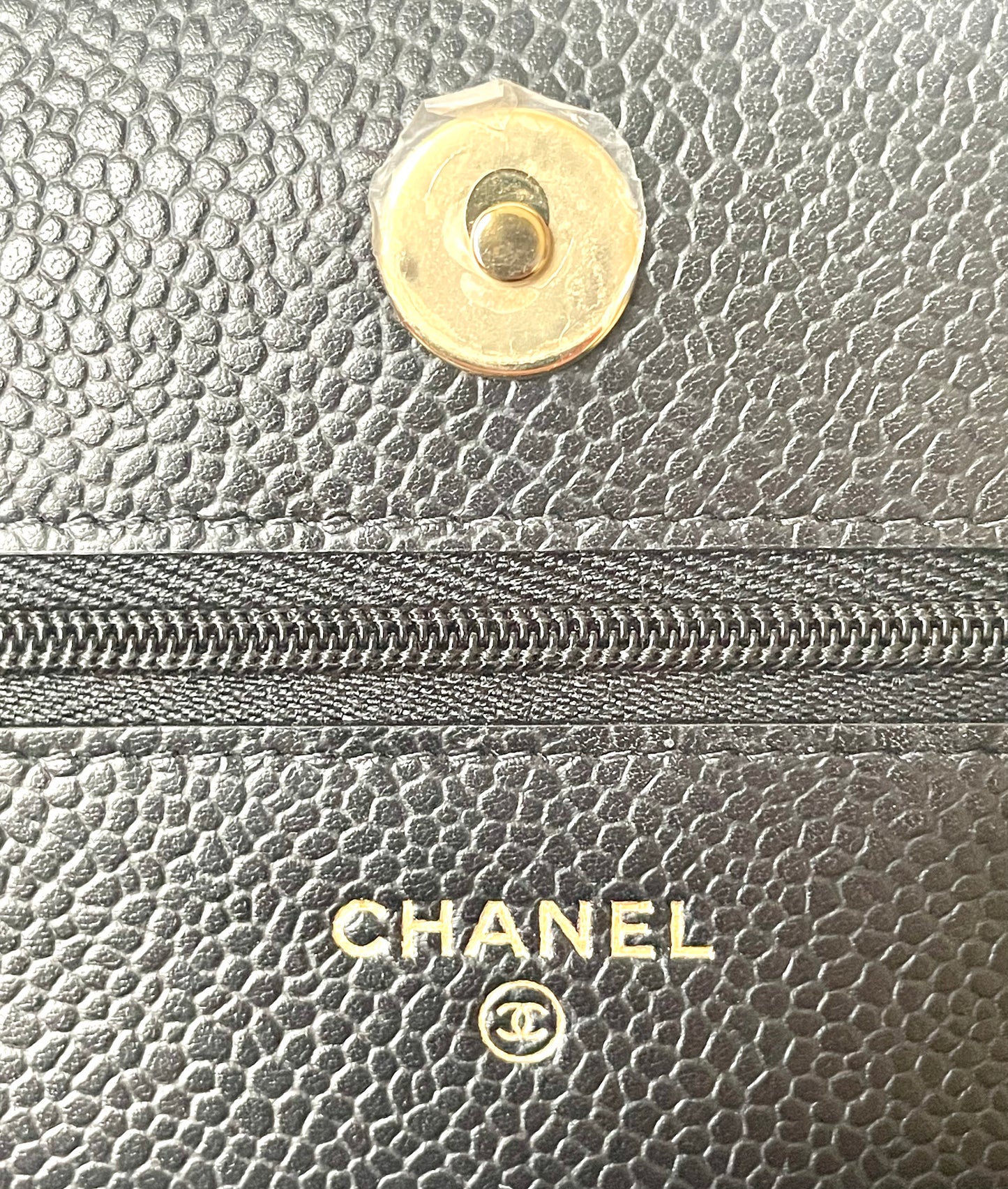 Chanel Wallet on Chain in Caviar Leather