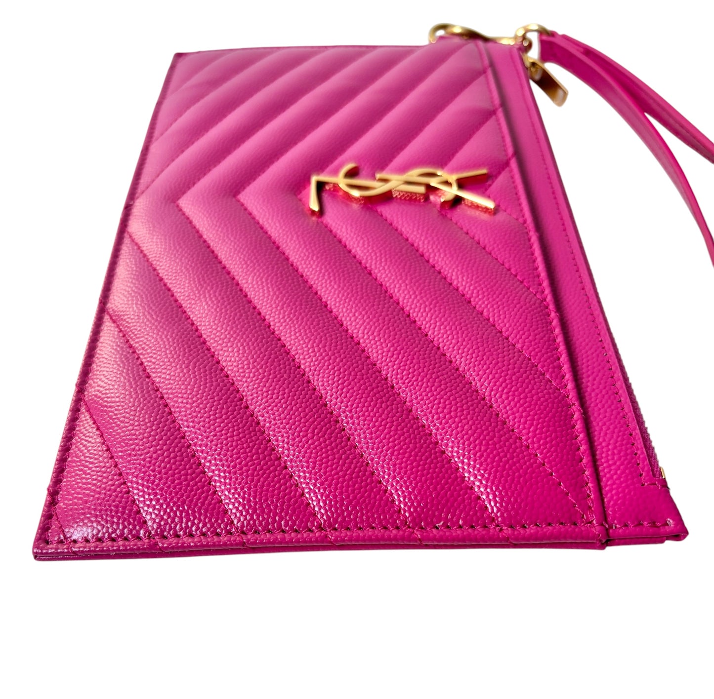 Saint Laurent Large Cassandre Wristlet