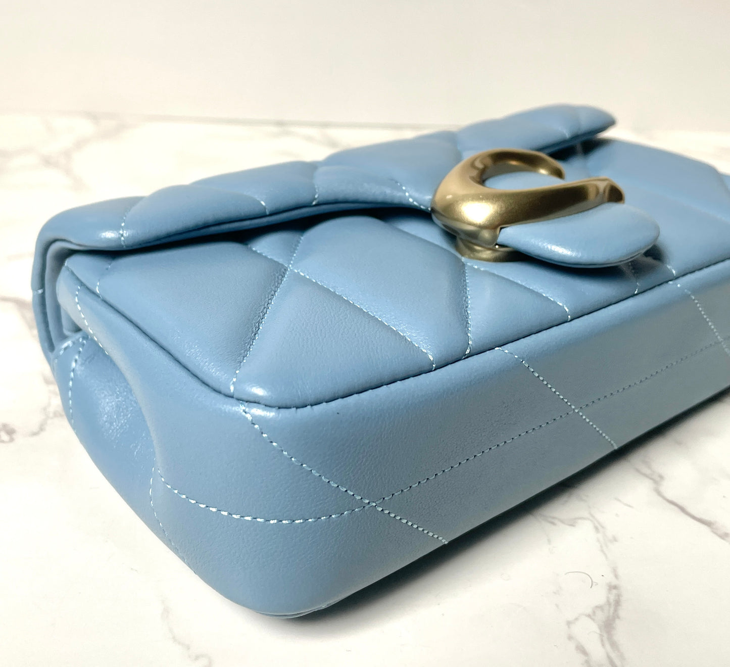 Coach Tabby Quilted Wristlet