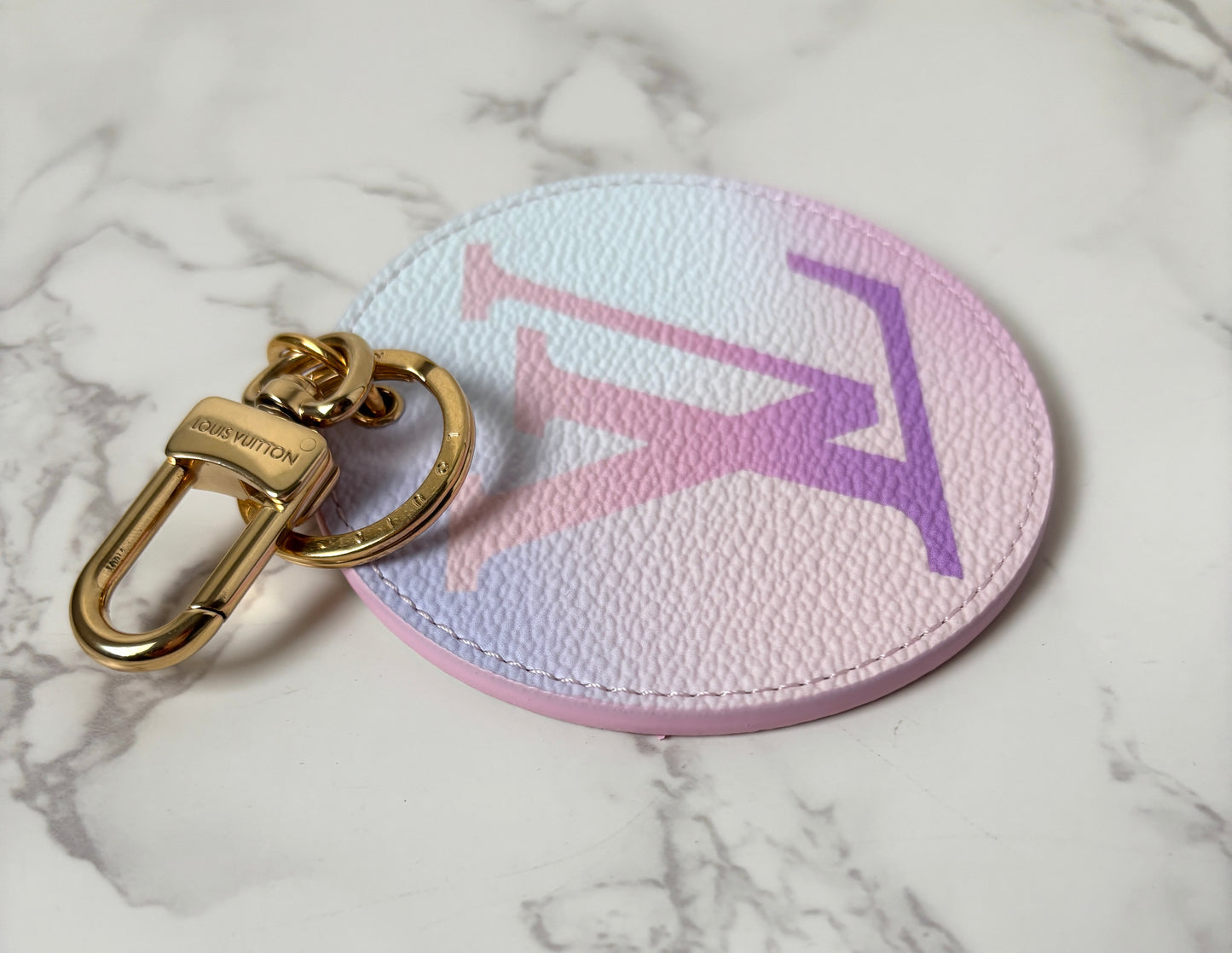 Louis Vuitton Spring in the City Round Keychain Bag Charm