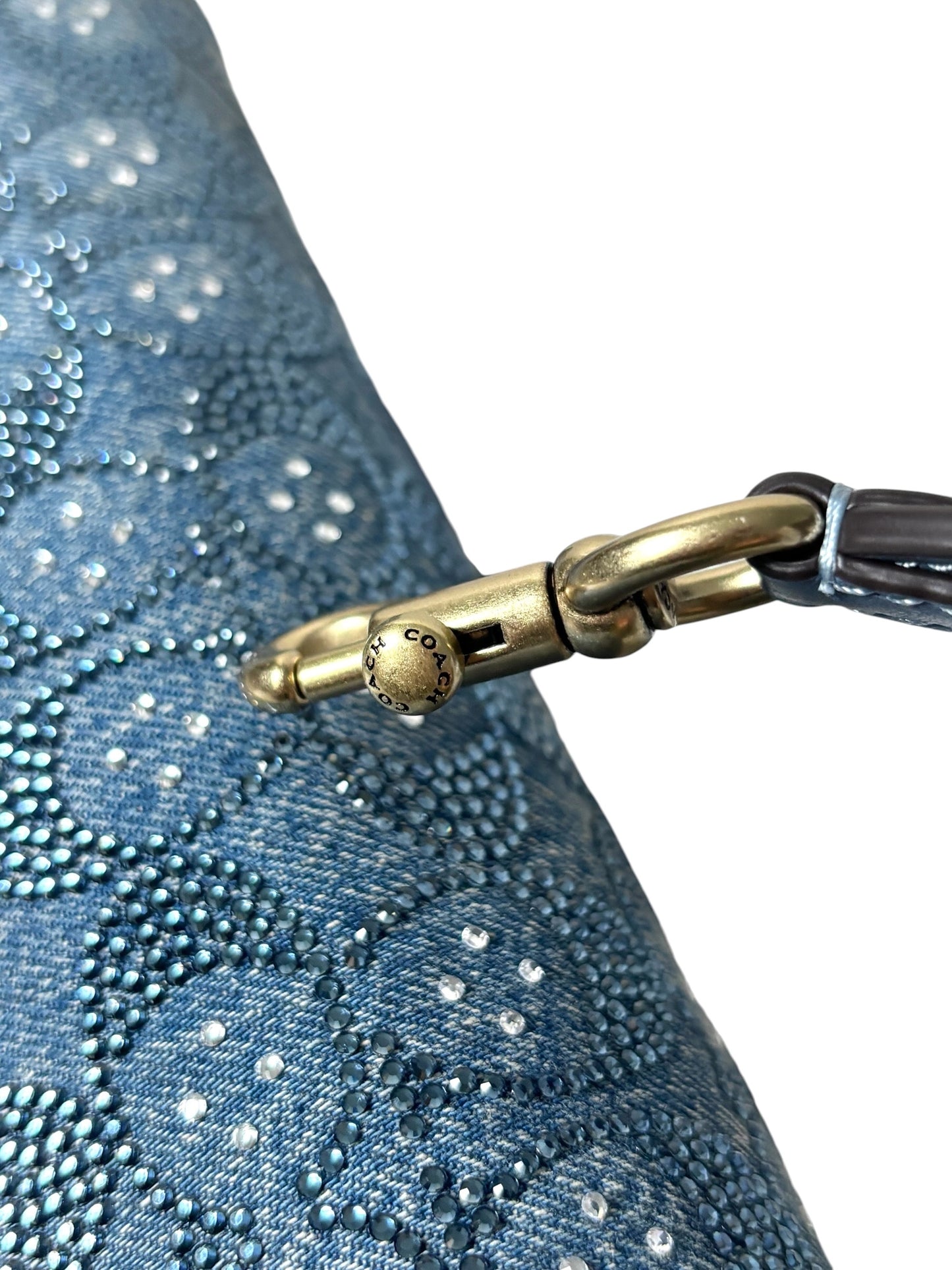Coach Tabby 26 in Denim Crystal Jacquard