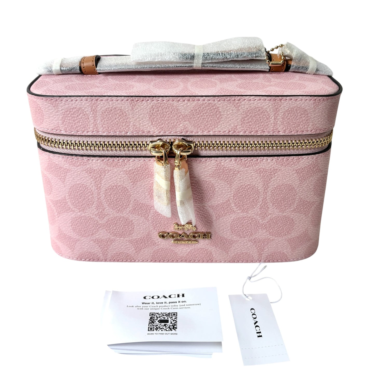 Coach Cosmetic Case in Signature Canvas