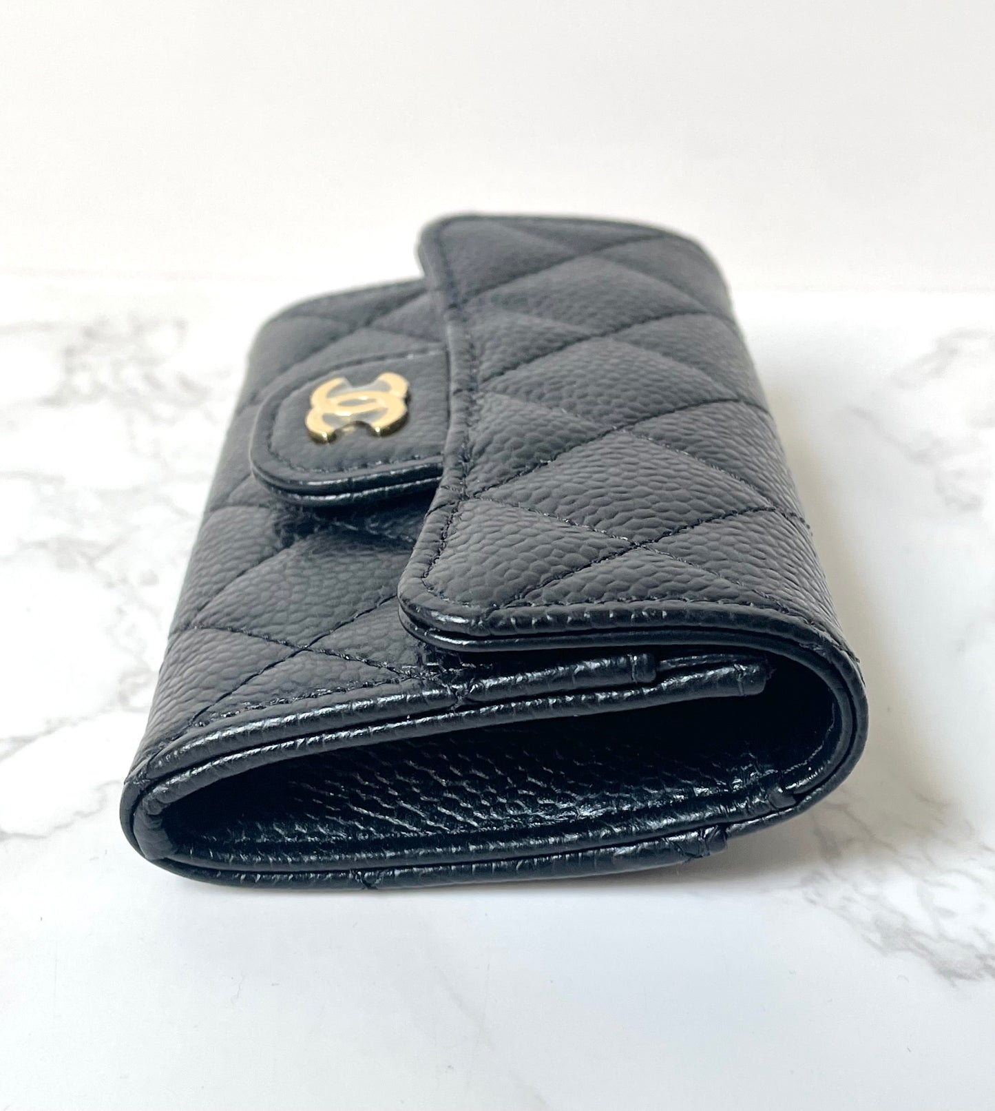 Chanel Classic Flap Caviar Card Holder