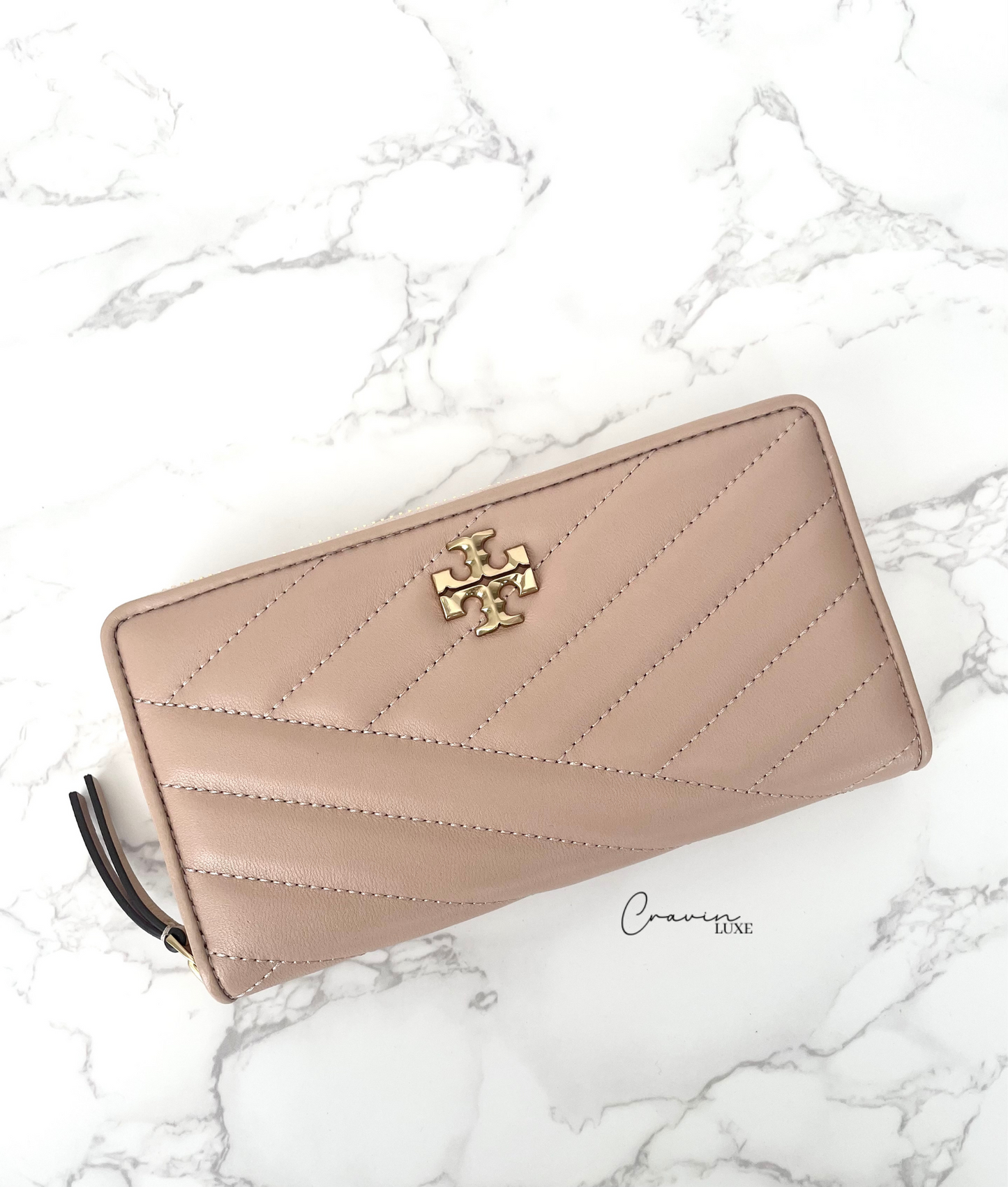 Tory Burch Kira Zip Continental Wallet