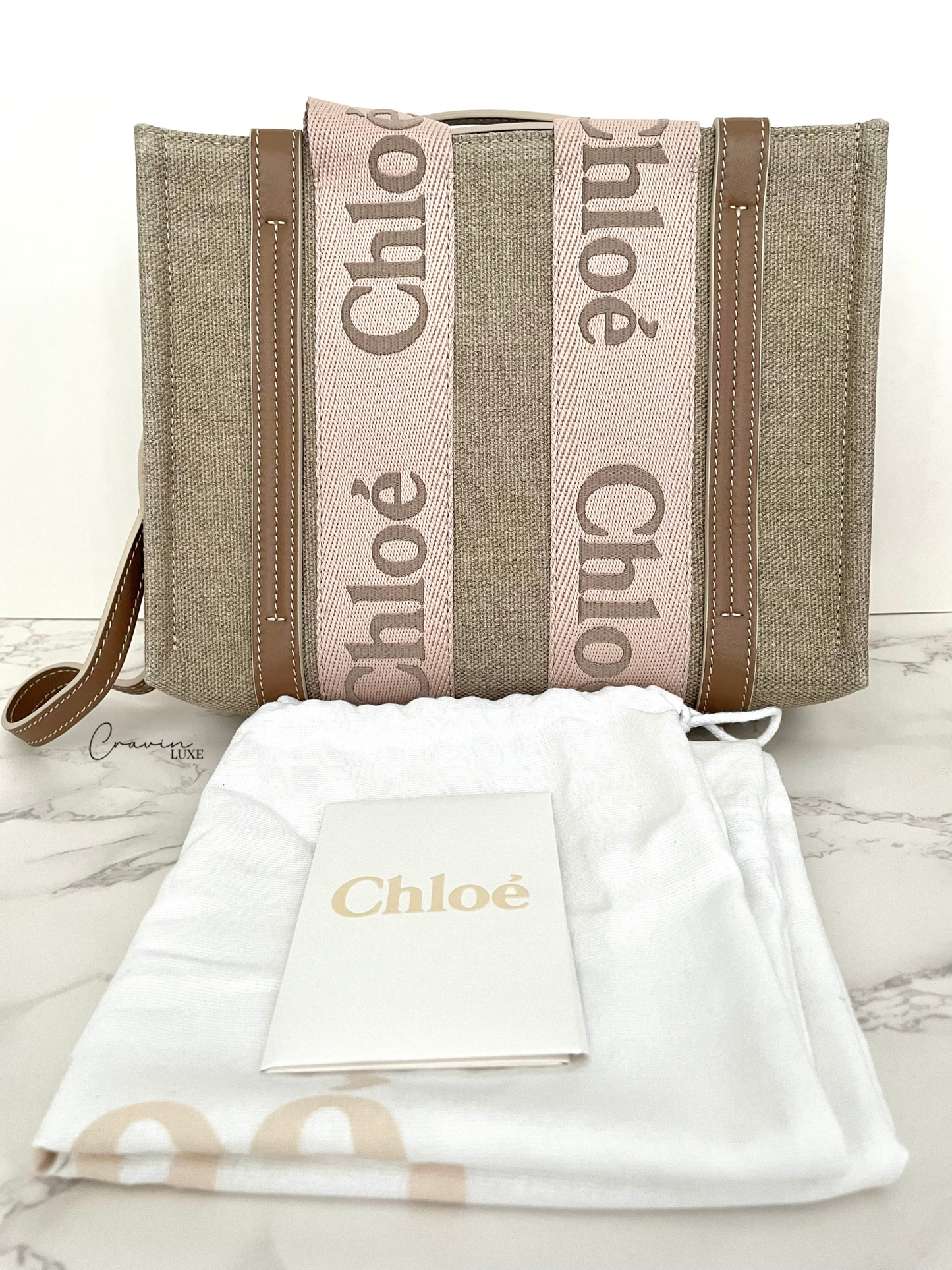 Chloe Woody Tote Small