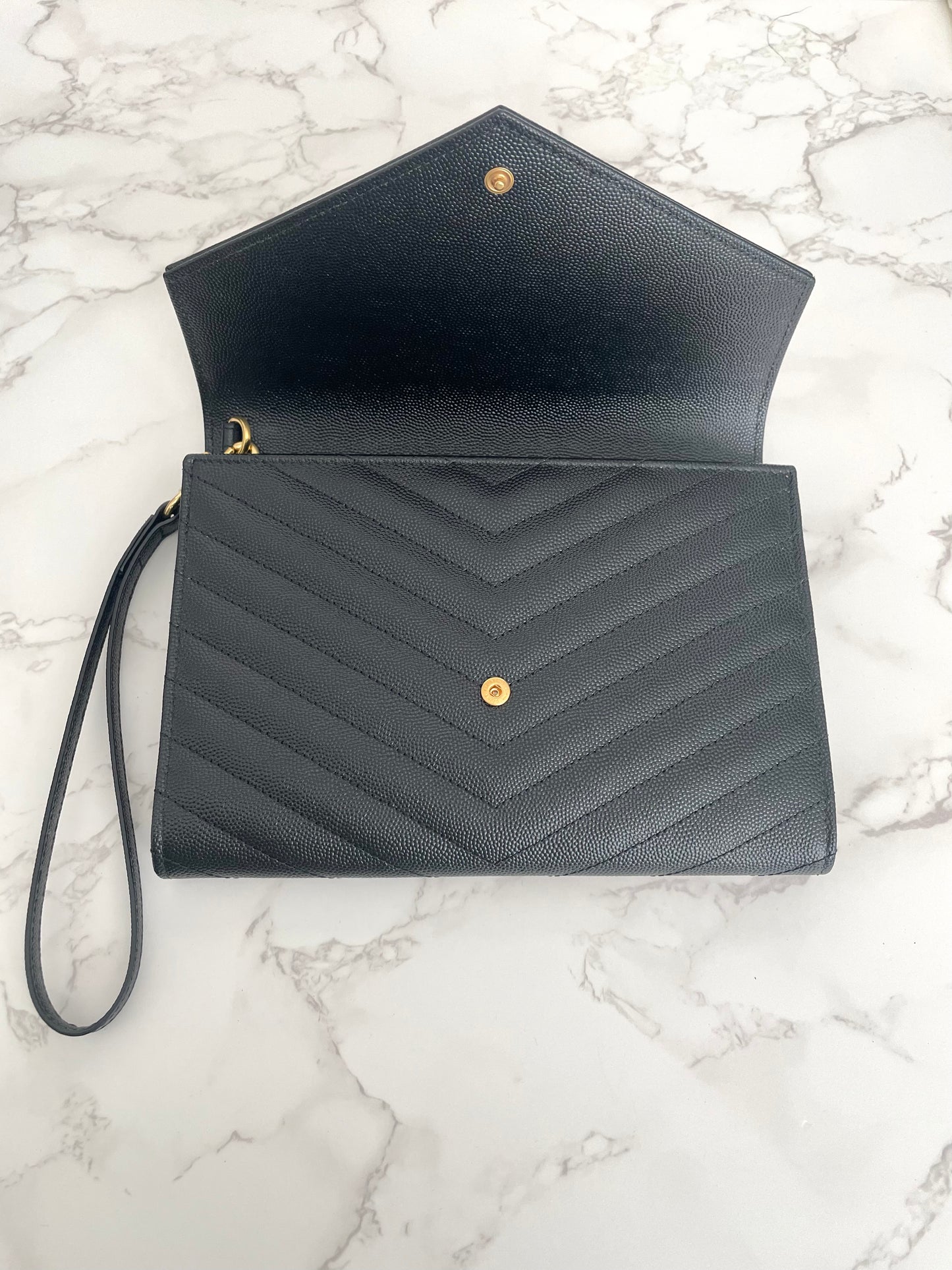 Saint Laurent Wristlet Clutch