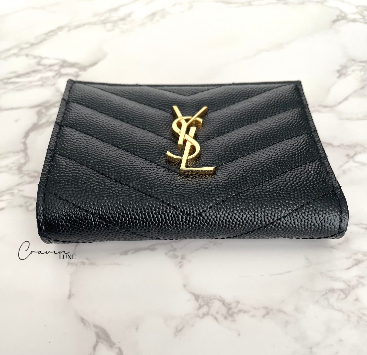 Saint Laurent Cassandre Bi-Fold Wallet