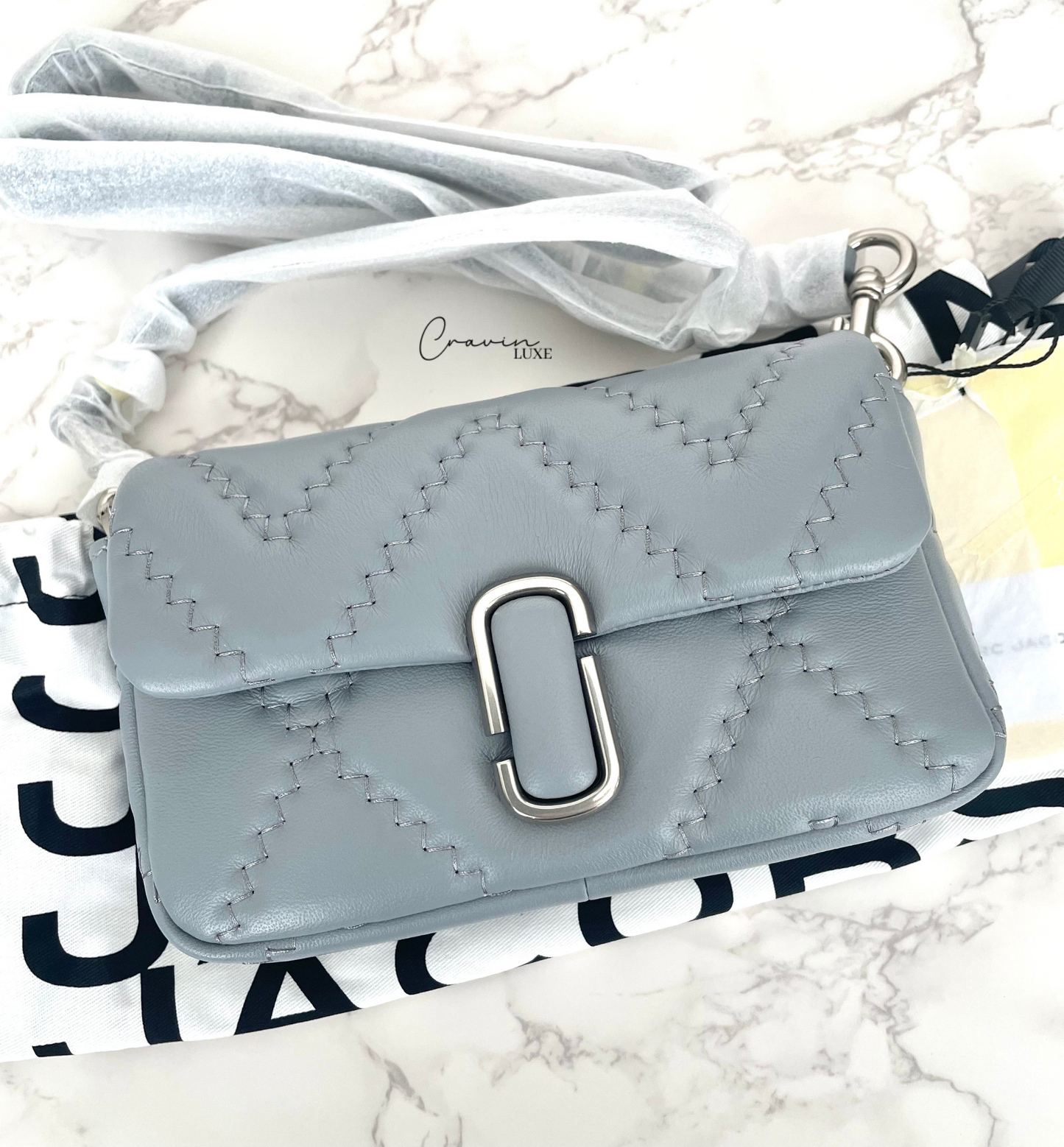 Marc Jacobs Mini Quilted J Marc Shoulder Bag