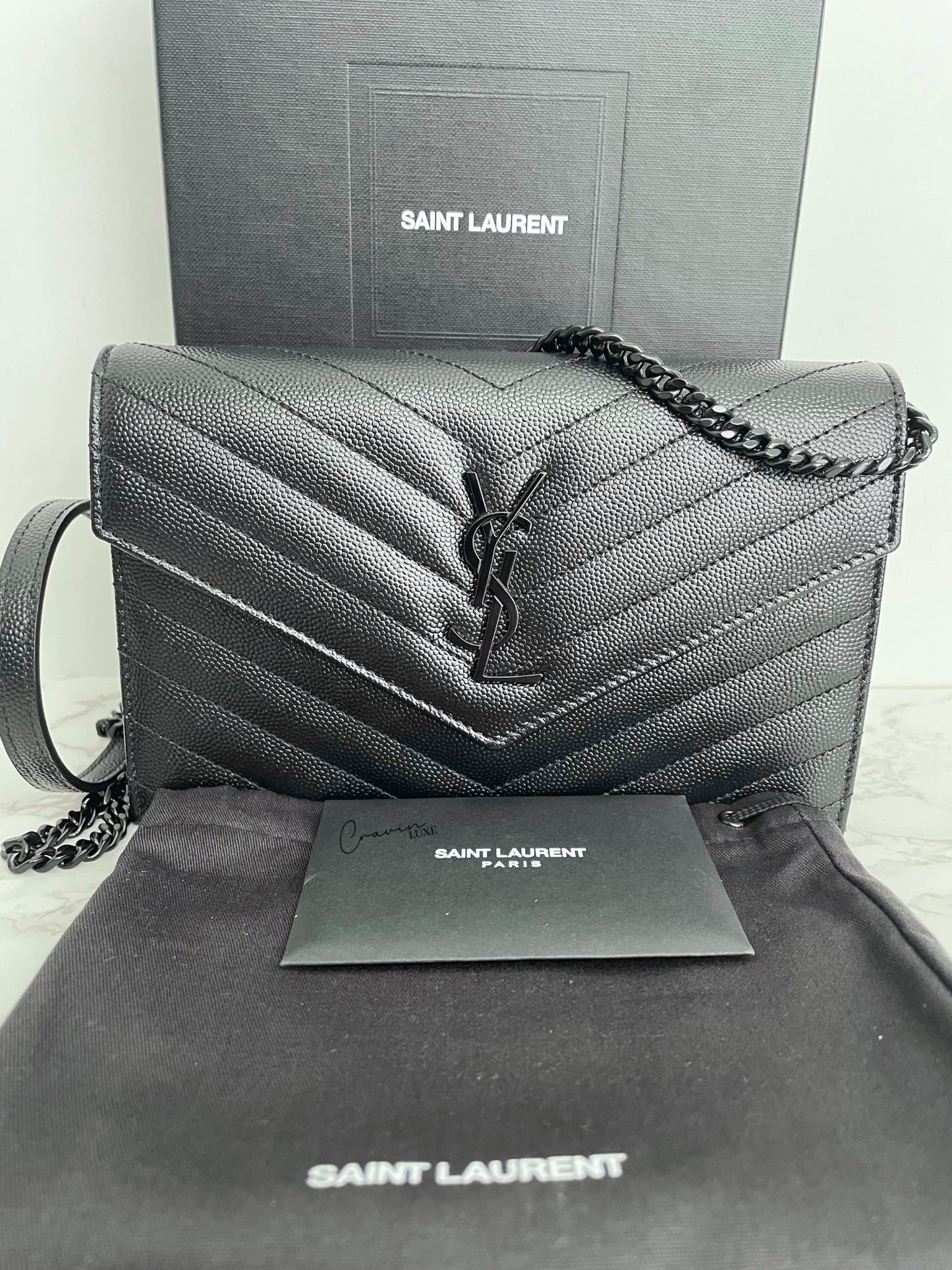 Saint Laurent Wallet on Chain