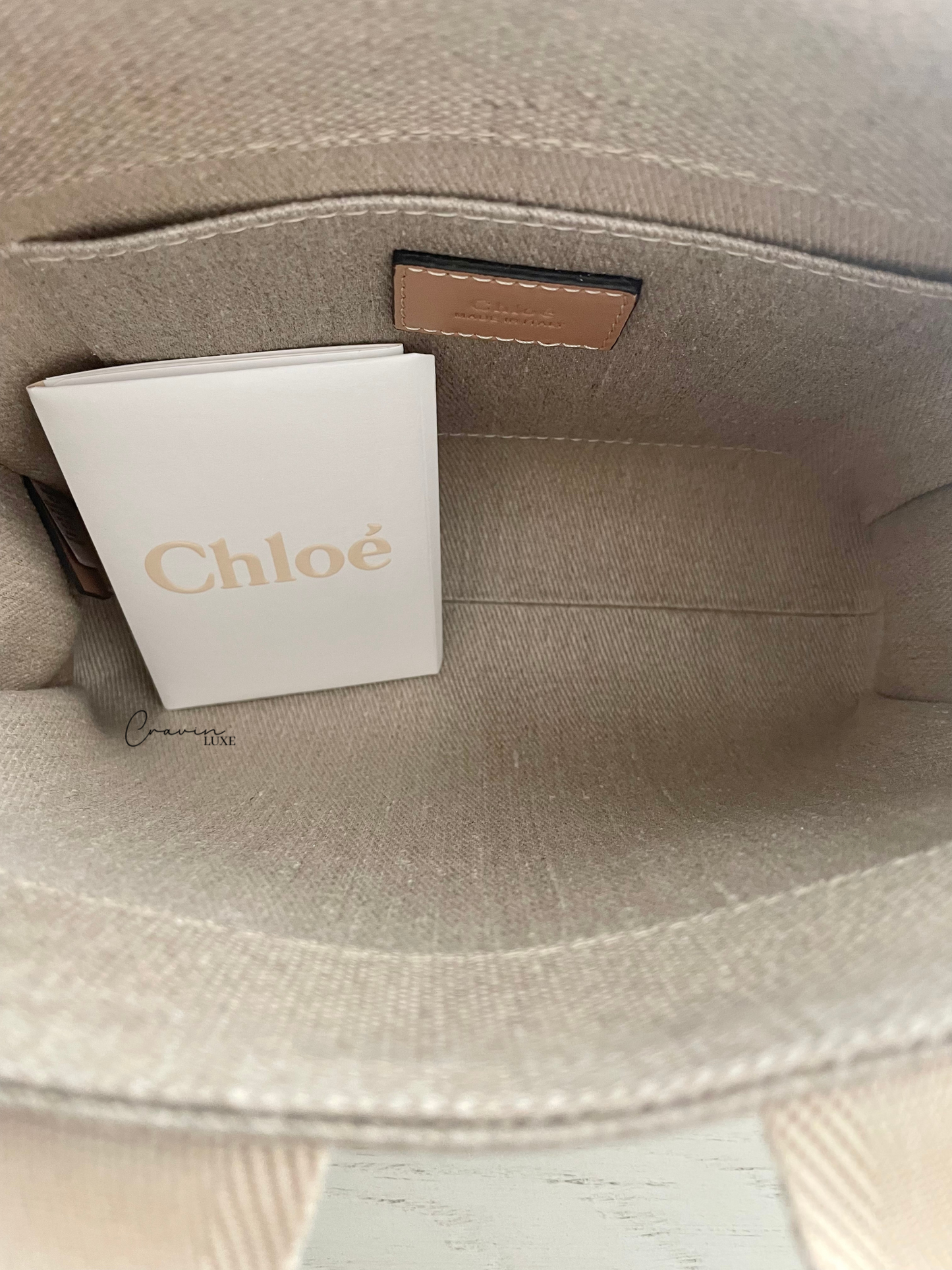 Chloe Woody Tote Small