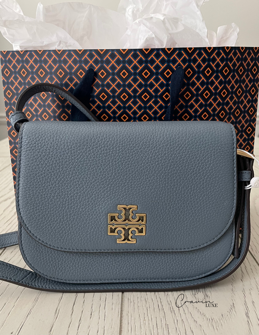 Tory Burch Britten Small Saddle Crossbody