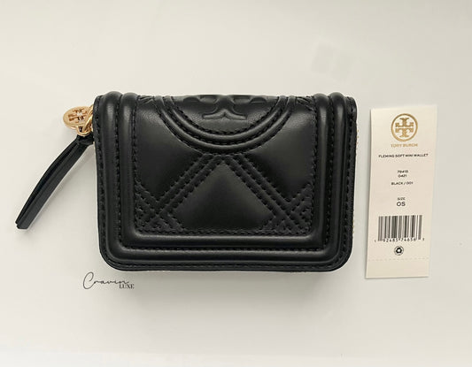 Tory Burch Fleming Soft Mini Wallet