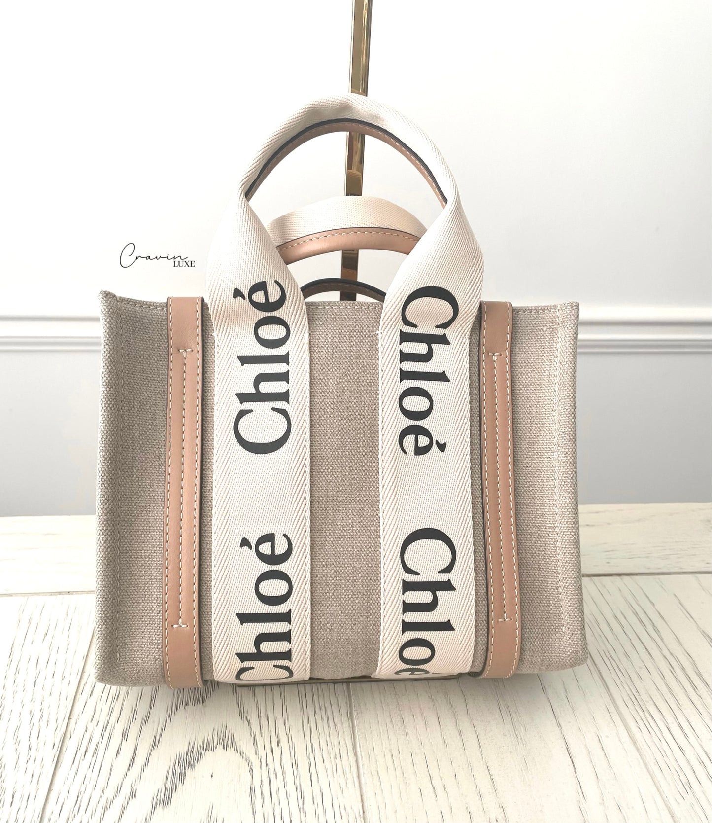 Chloe Woody Tote Small