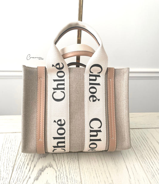 Chloe Woody Tote Small