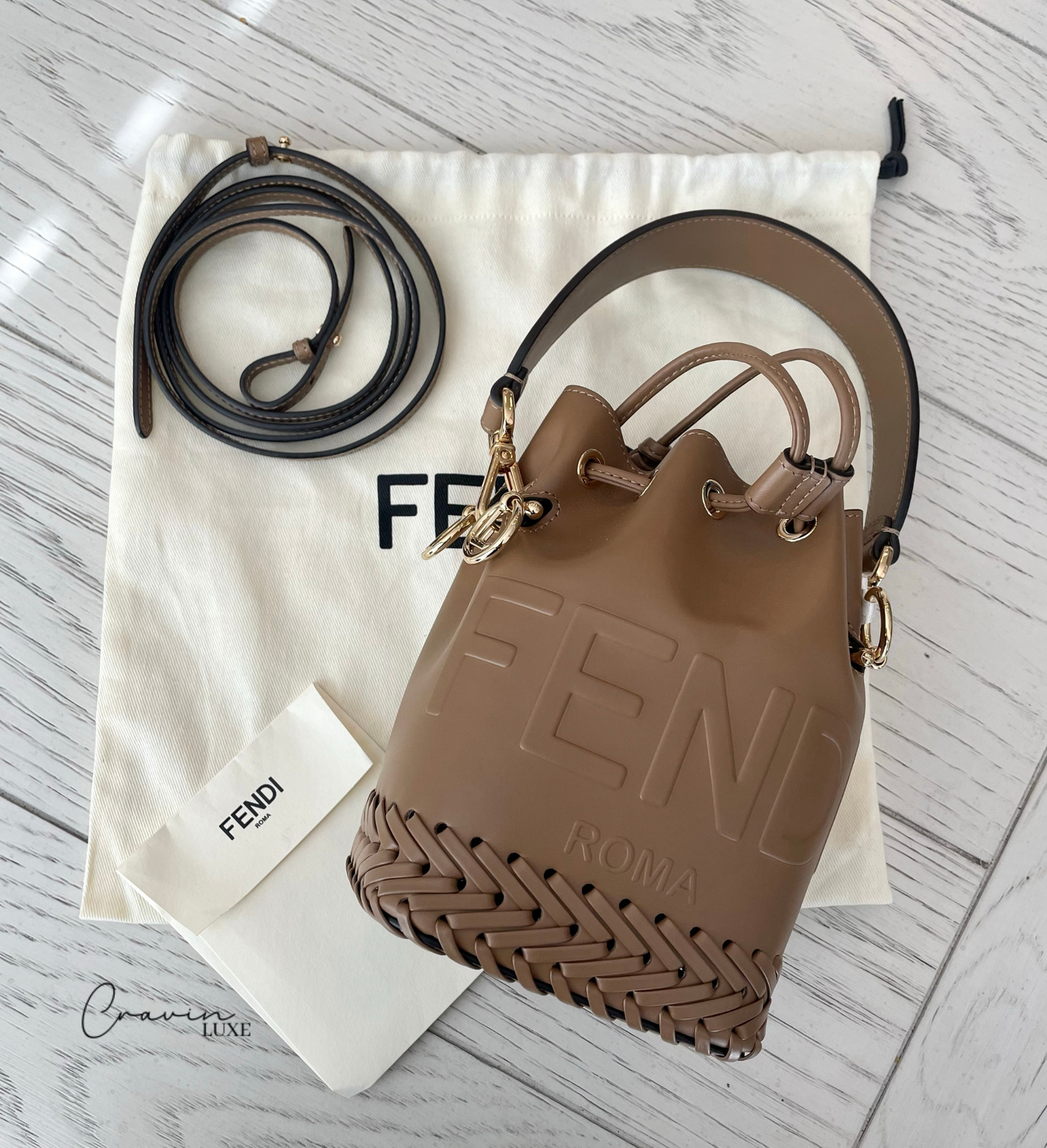 Fendi Mon Tresor Bucket Bag