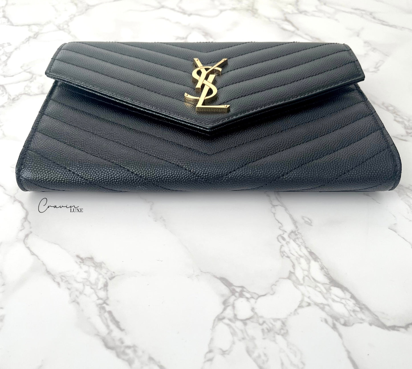 Saint Laurent Wristlet Clutch