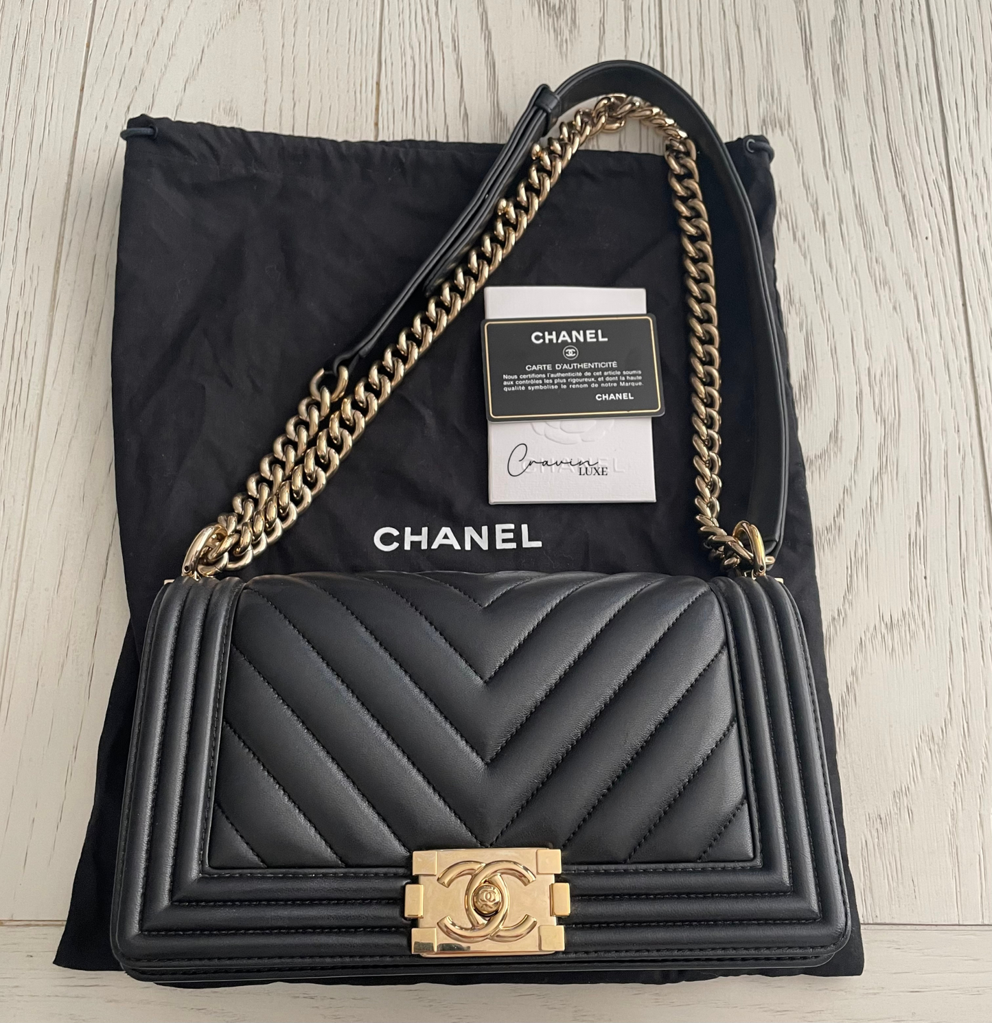 Chanel Boy Bag Lambskin