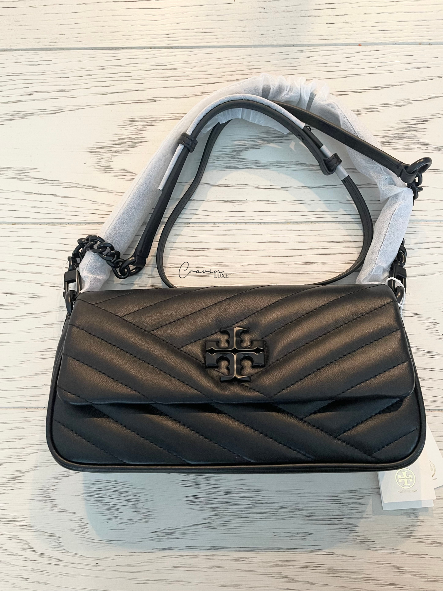 Tory Burch Small Kira Chevron Flap Bag