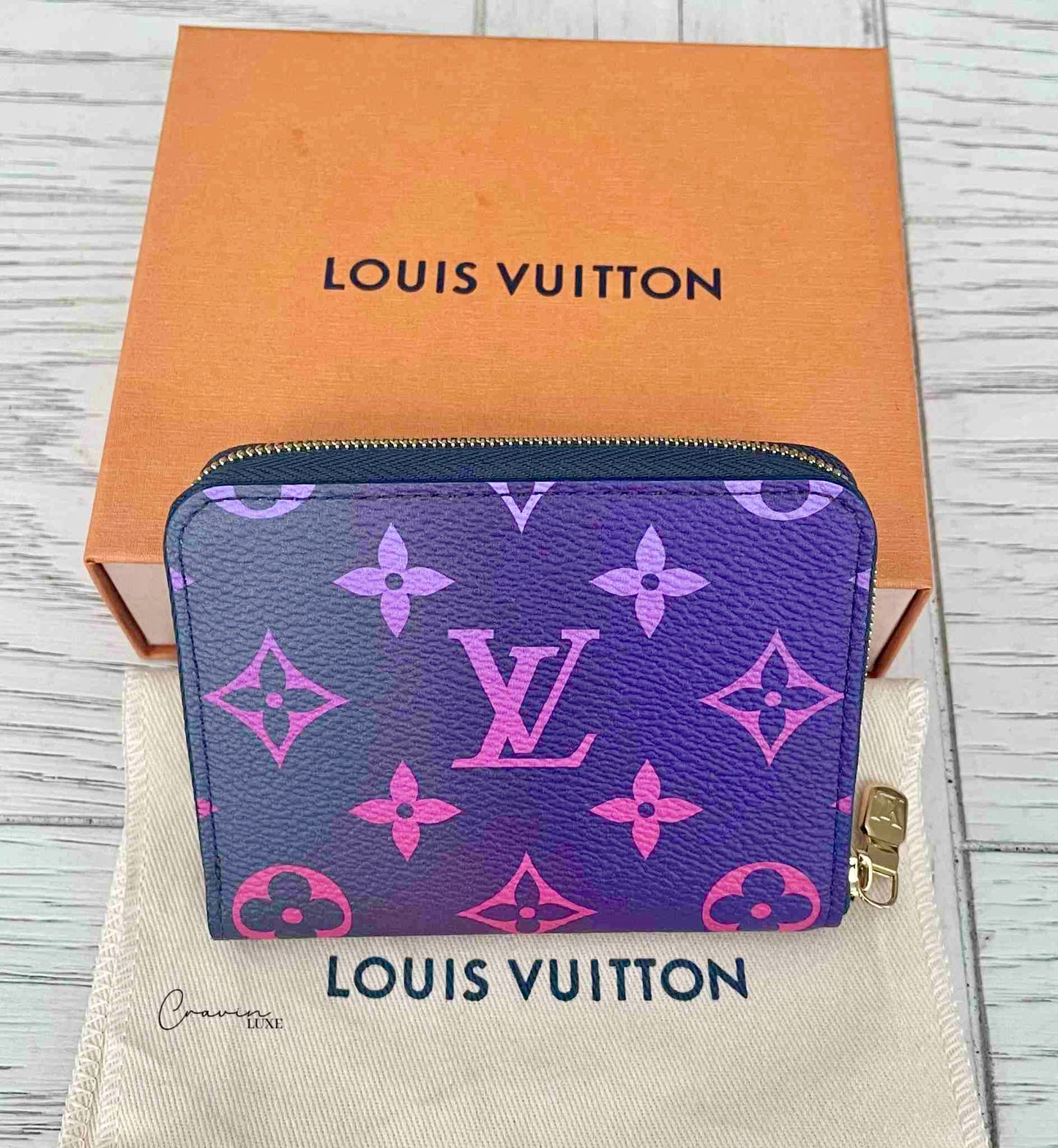 Louis Vuitton Wallet Midnight Fuchsia