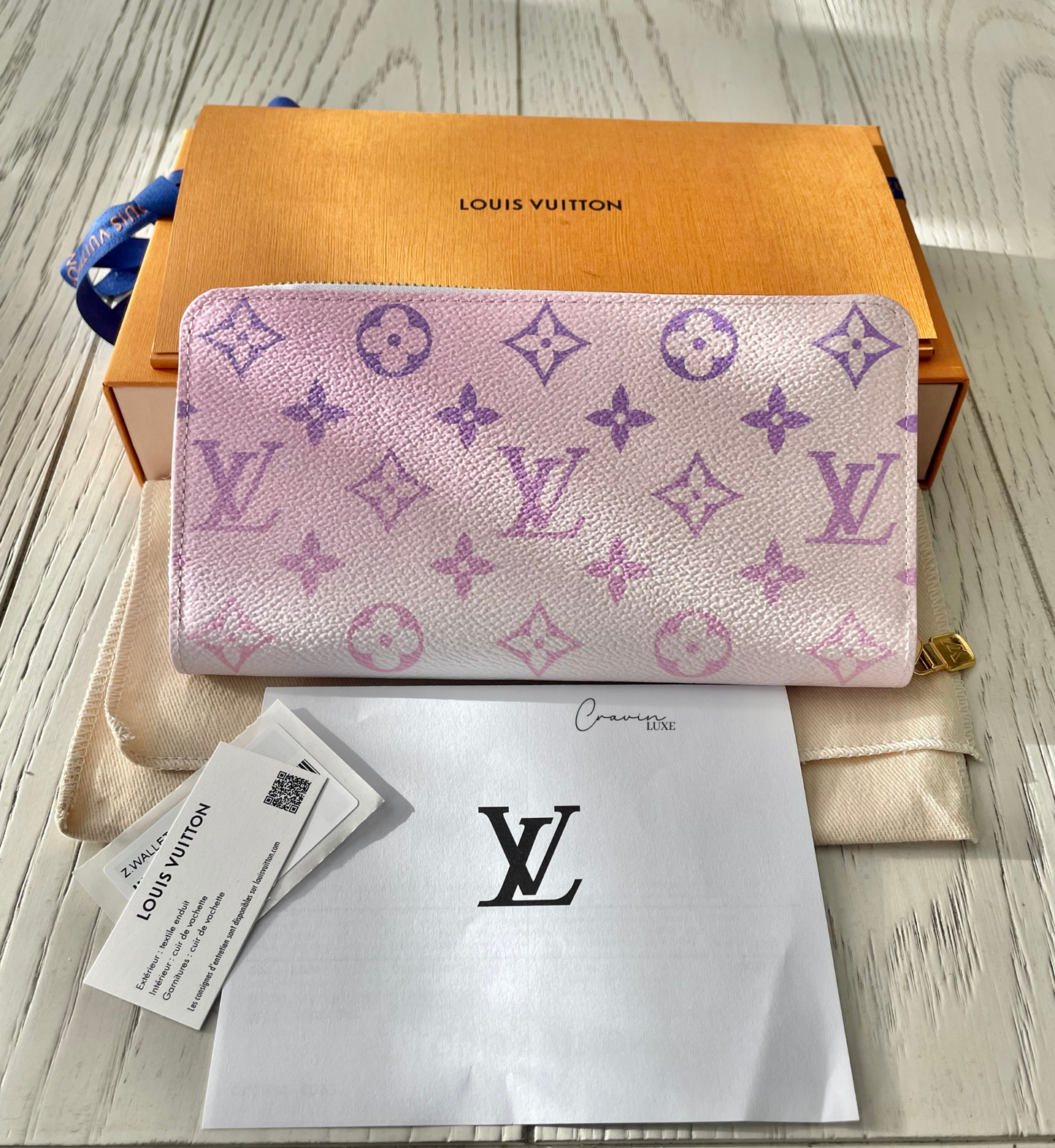 Louis Vuitton Wallet Sunrise Pastel