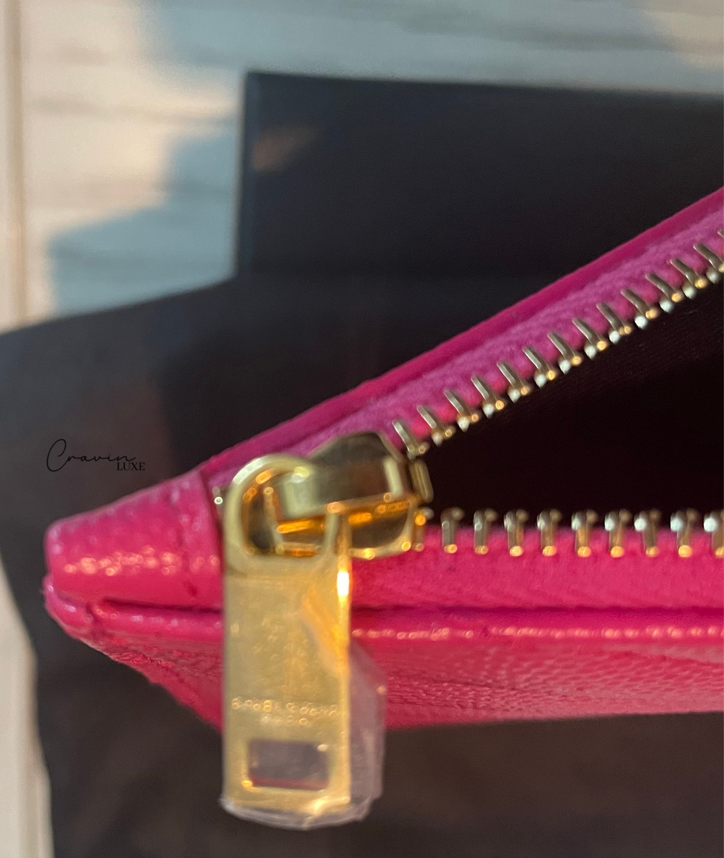 Saint Laurent Bill Pouch Fuchsia