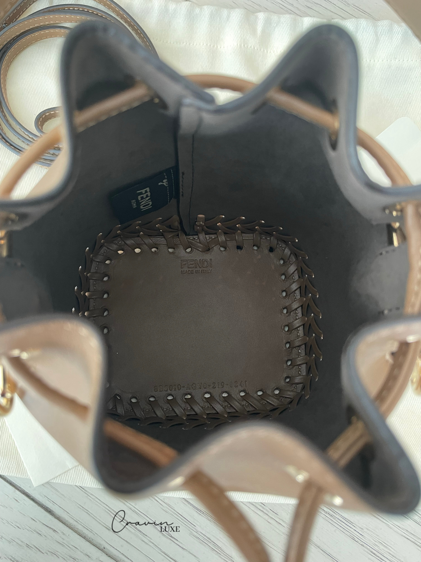 Fendi Mon Tresor Bucket Bag