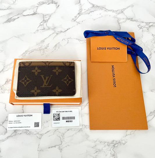 Louis Vuitton Reverse Card Holder