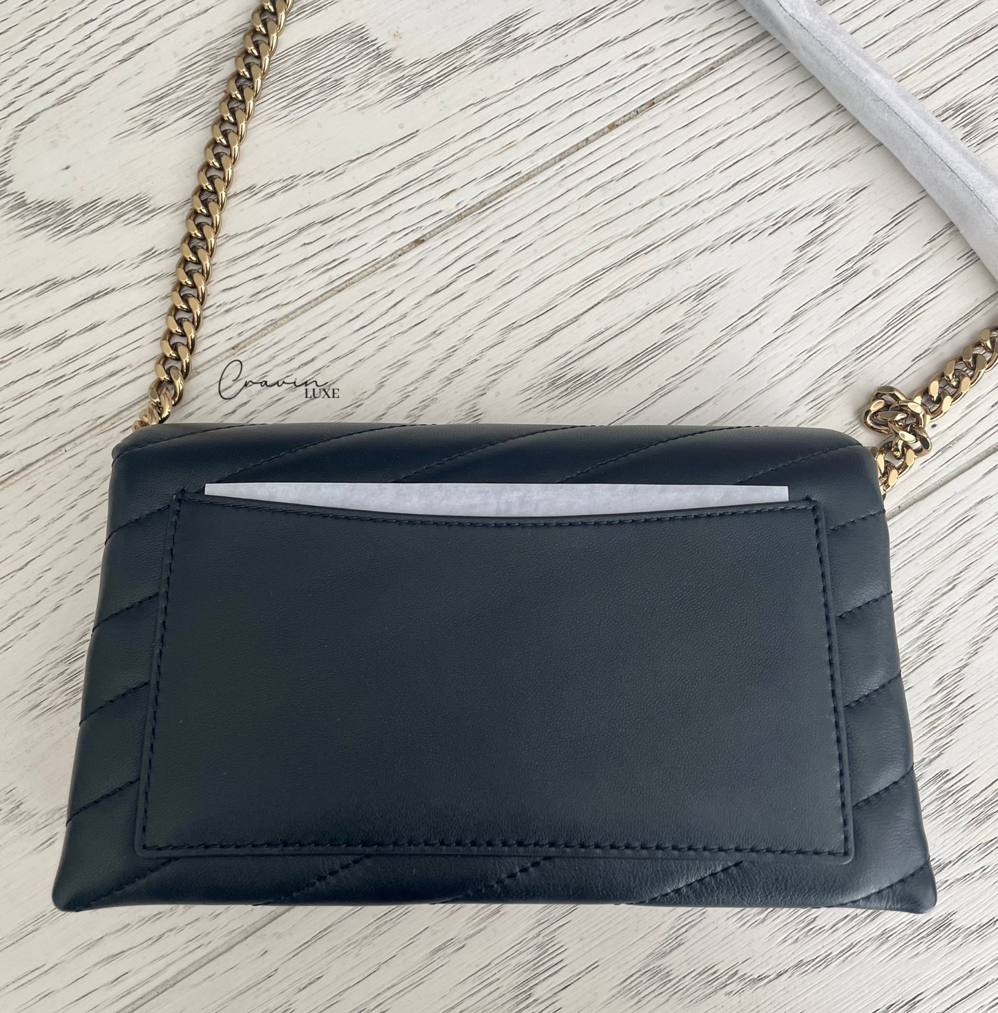 Tory Burch Kira Wallet on Chain